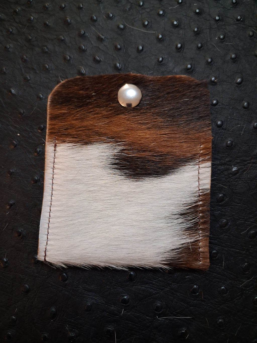 Brindle print with brown and white Coin Purse
