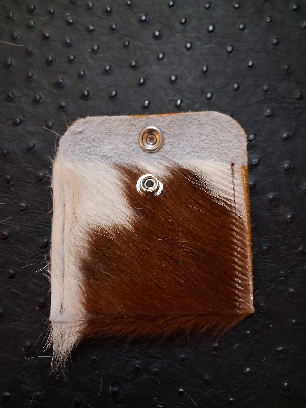 Brindle print with brown and white Coin Purse