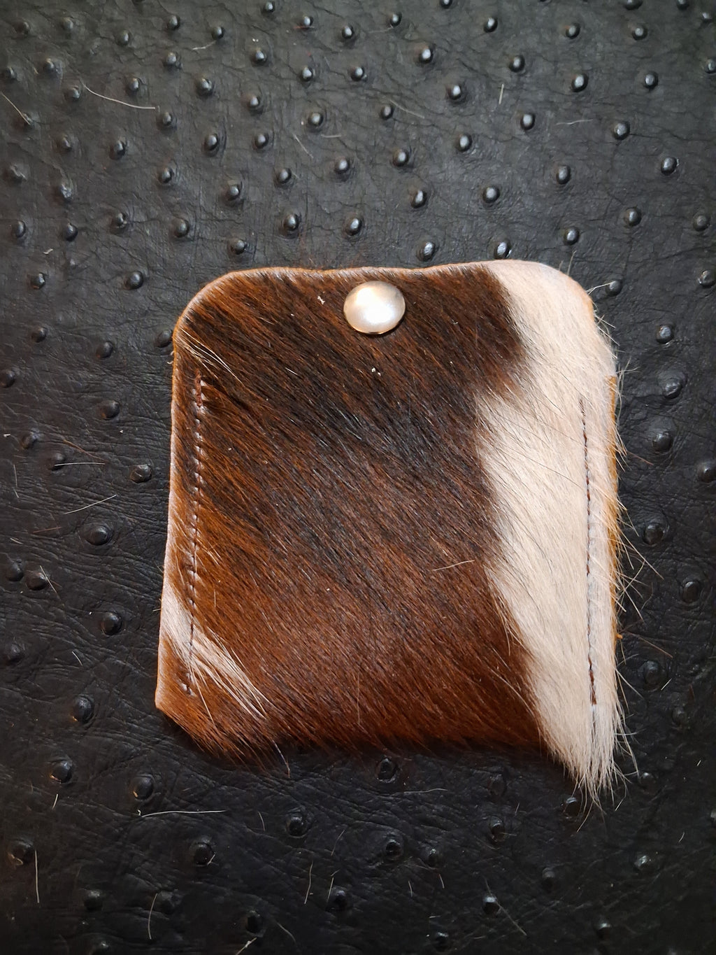 Brindle print with brown and white Coin Purse