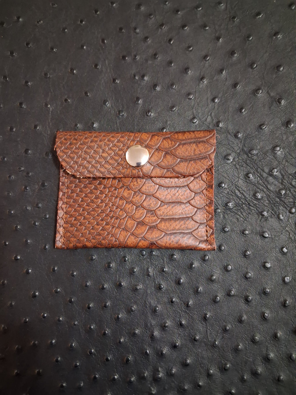 Snake Print Coin Purse