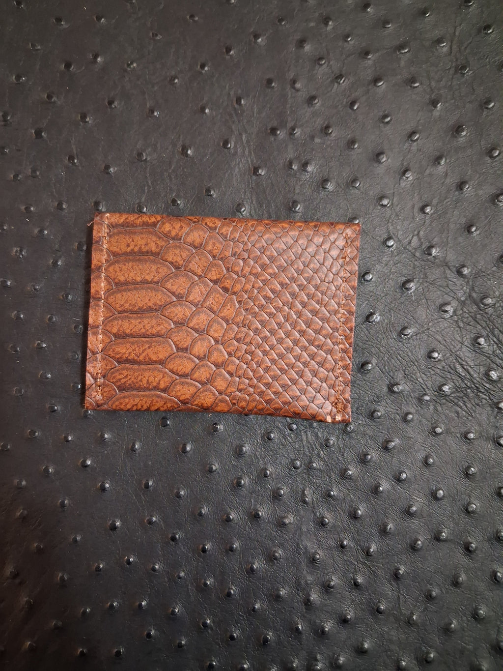 Snake Print Coin Purse