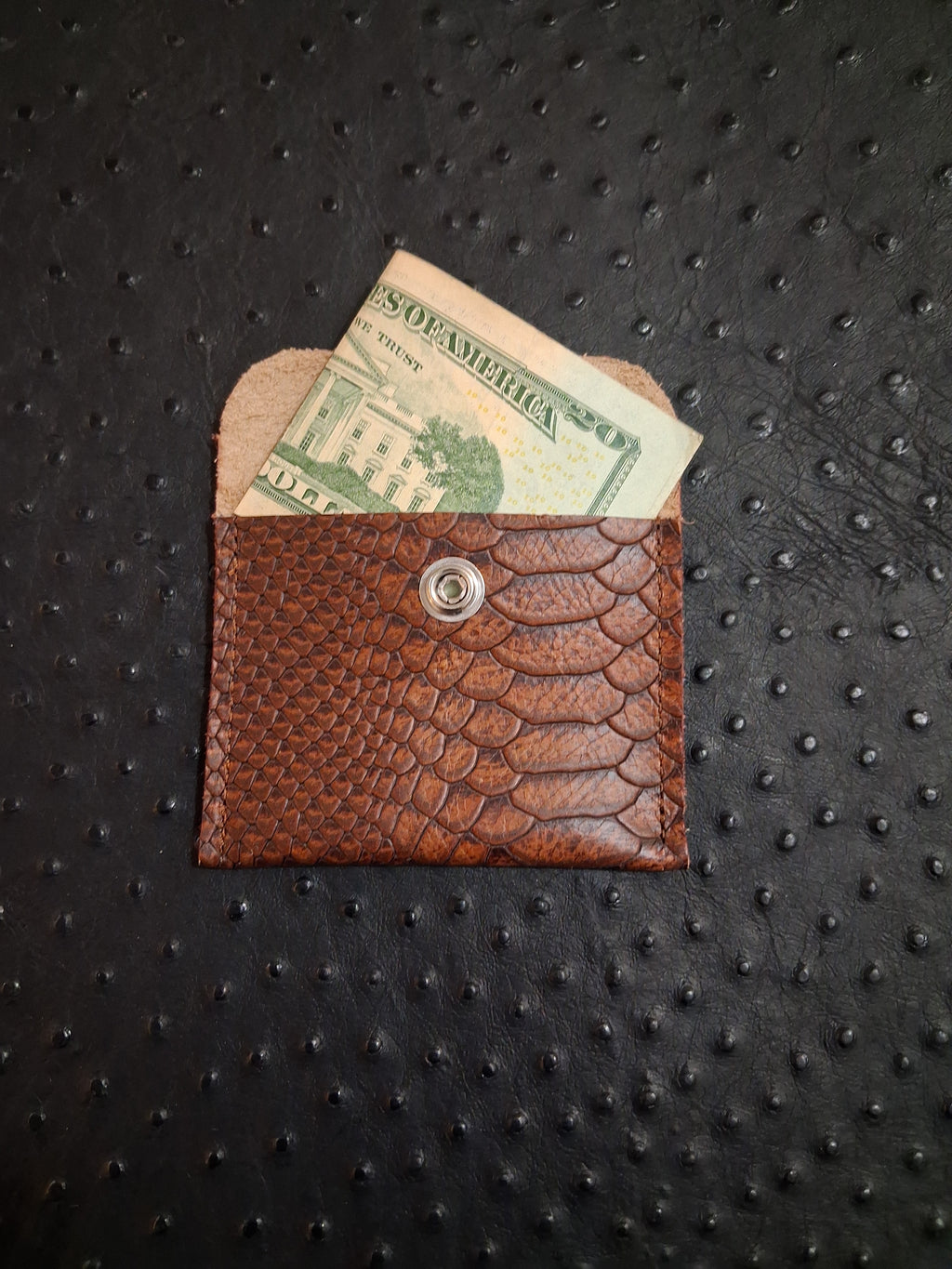 Snake Print Coin Purse