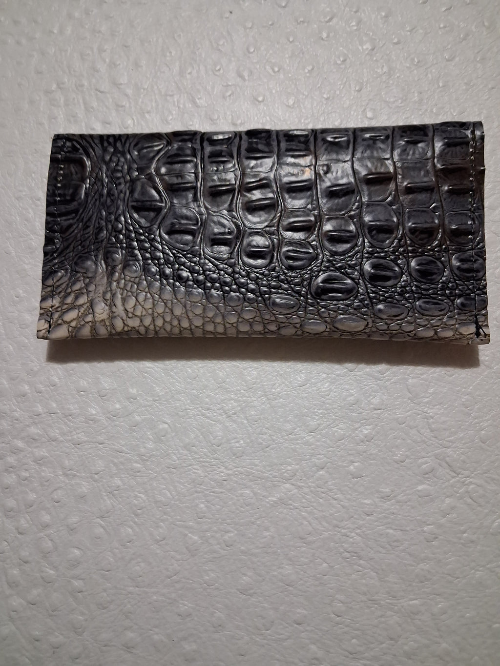 Alligator Print Envelope Wallet