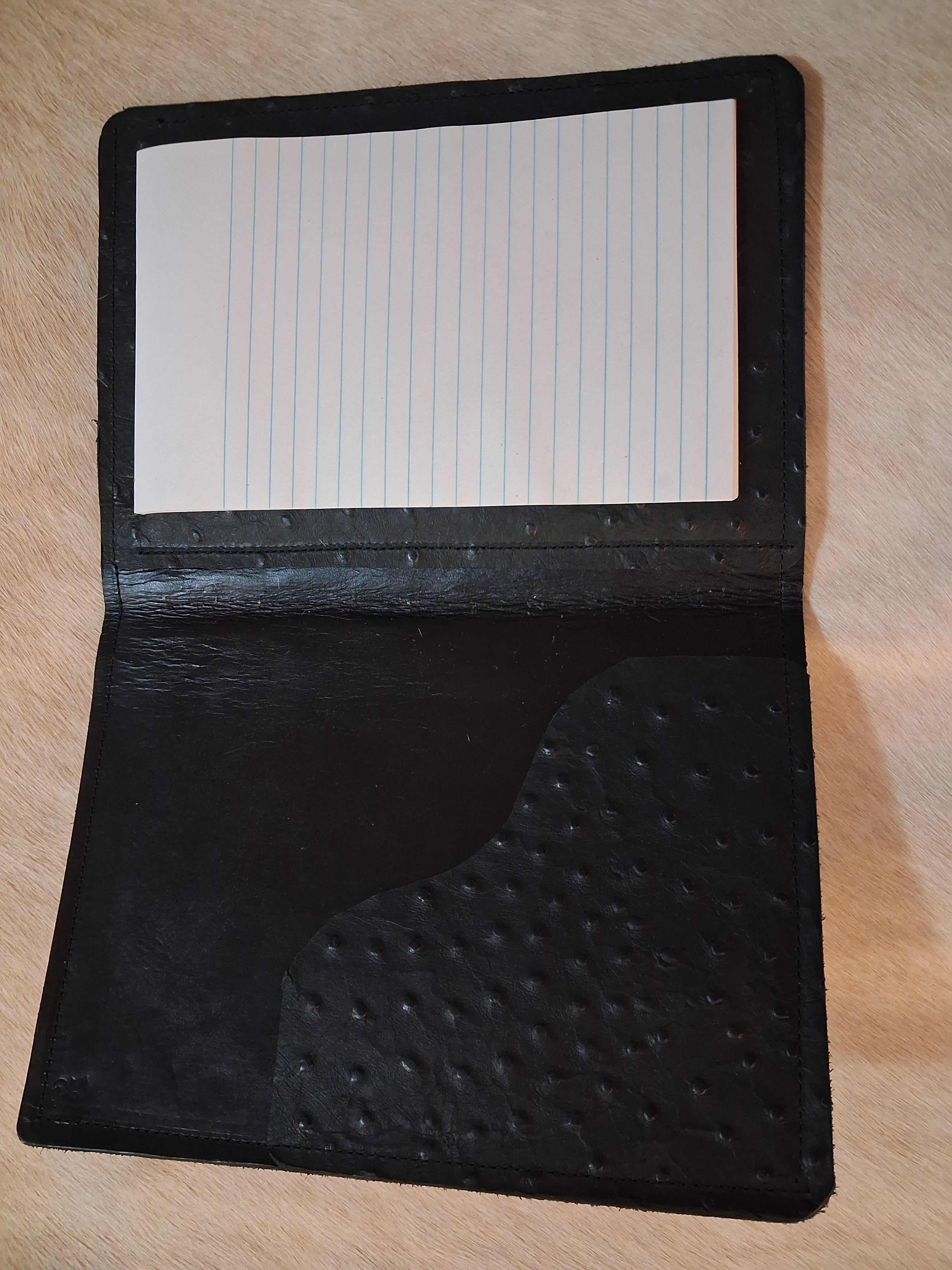 Black Notebook Holder