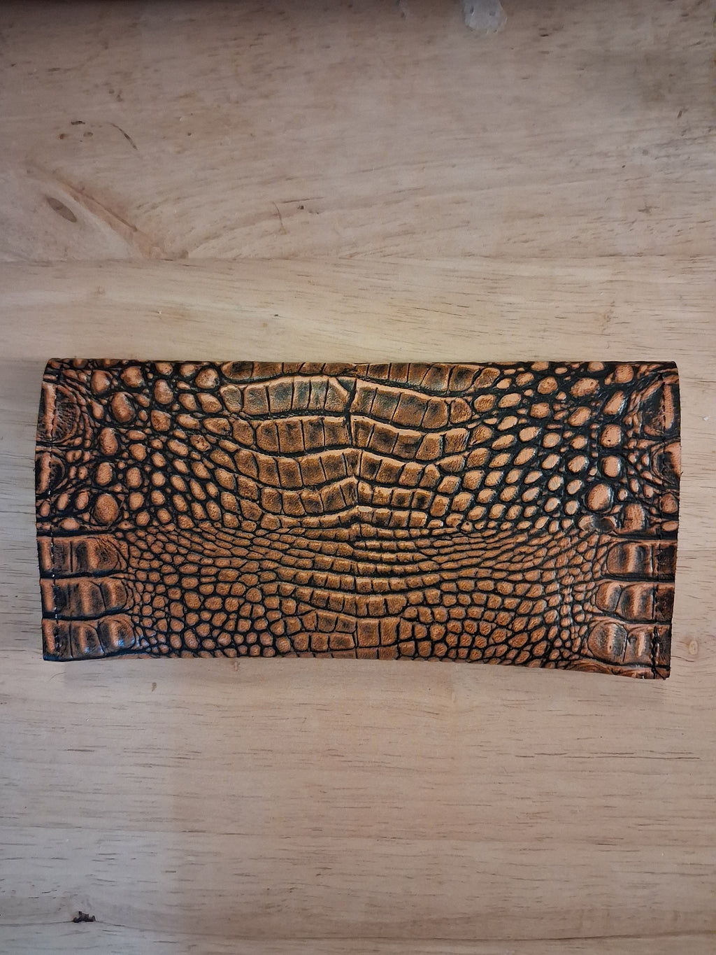 Orange & Black Envelope Wallet