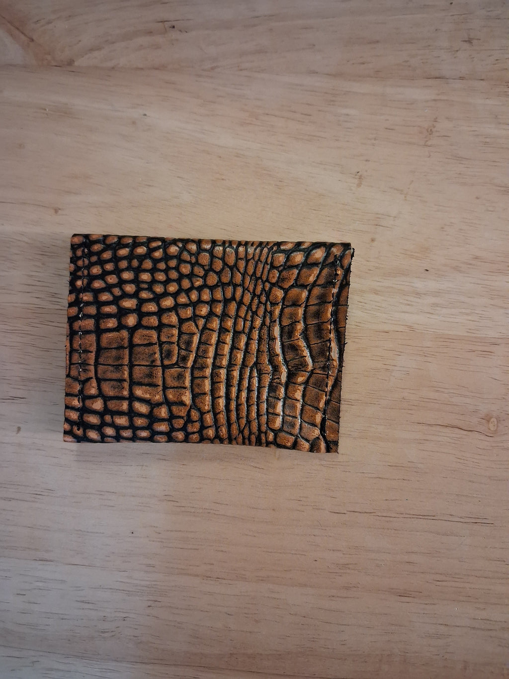 Orange & Black Coin Purse