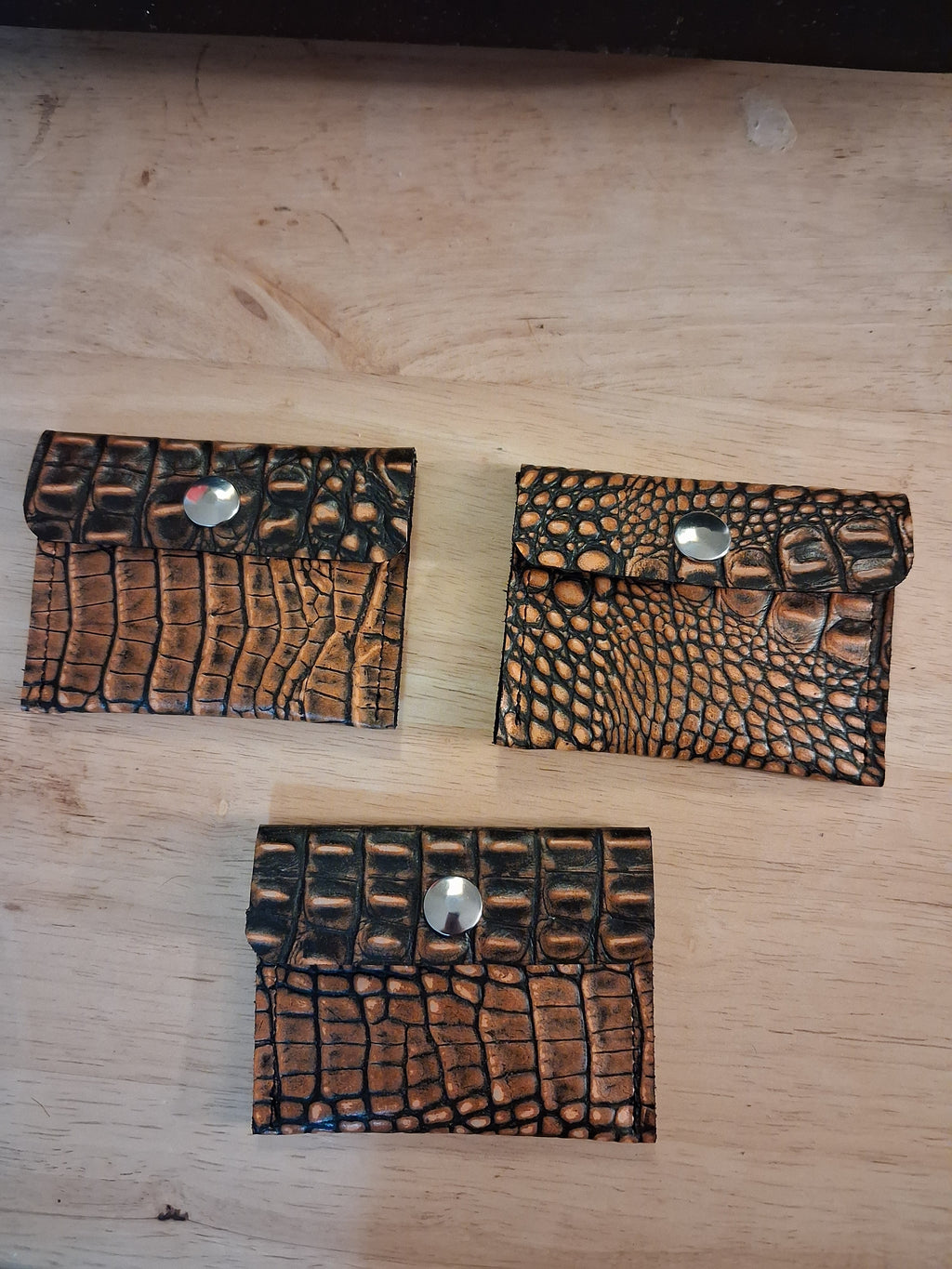 Orange & Black Coin Purse