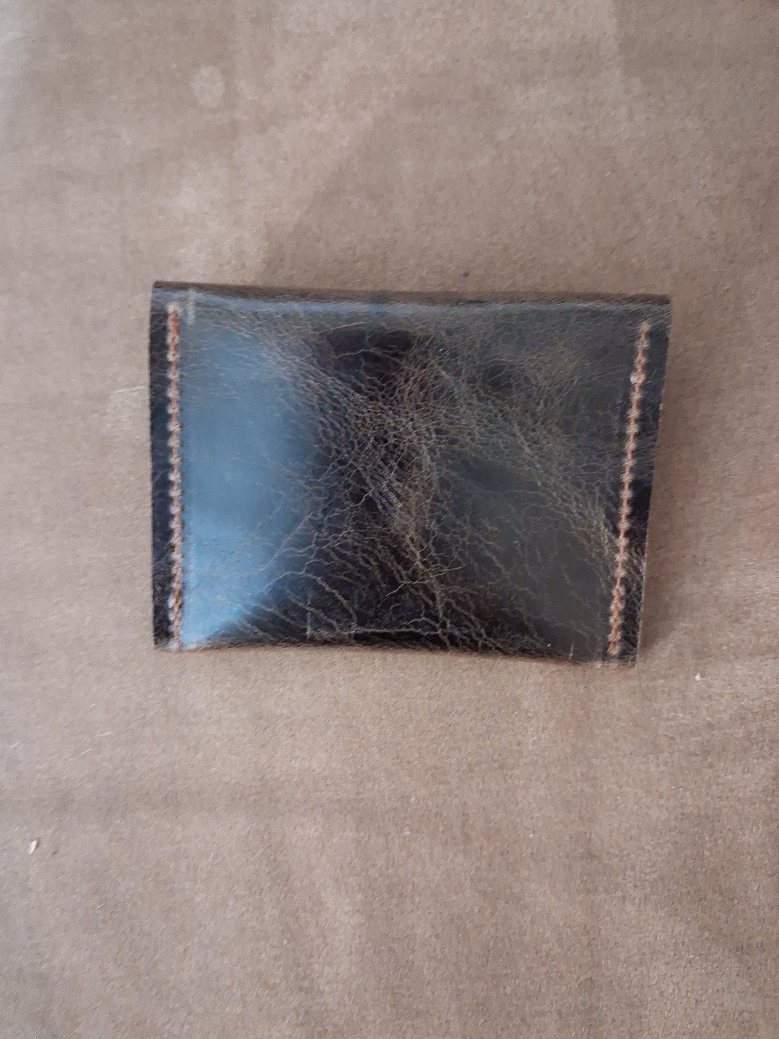 Brown Marble Coin Purse