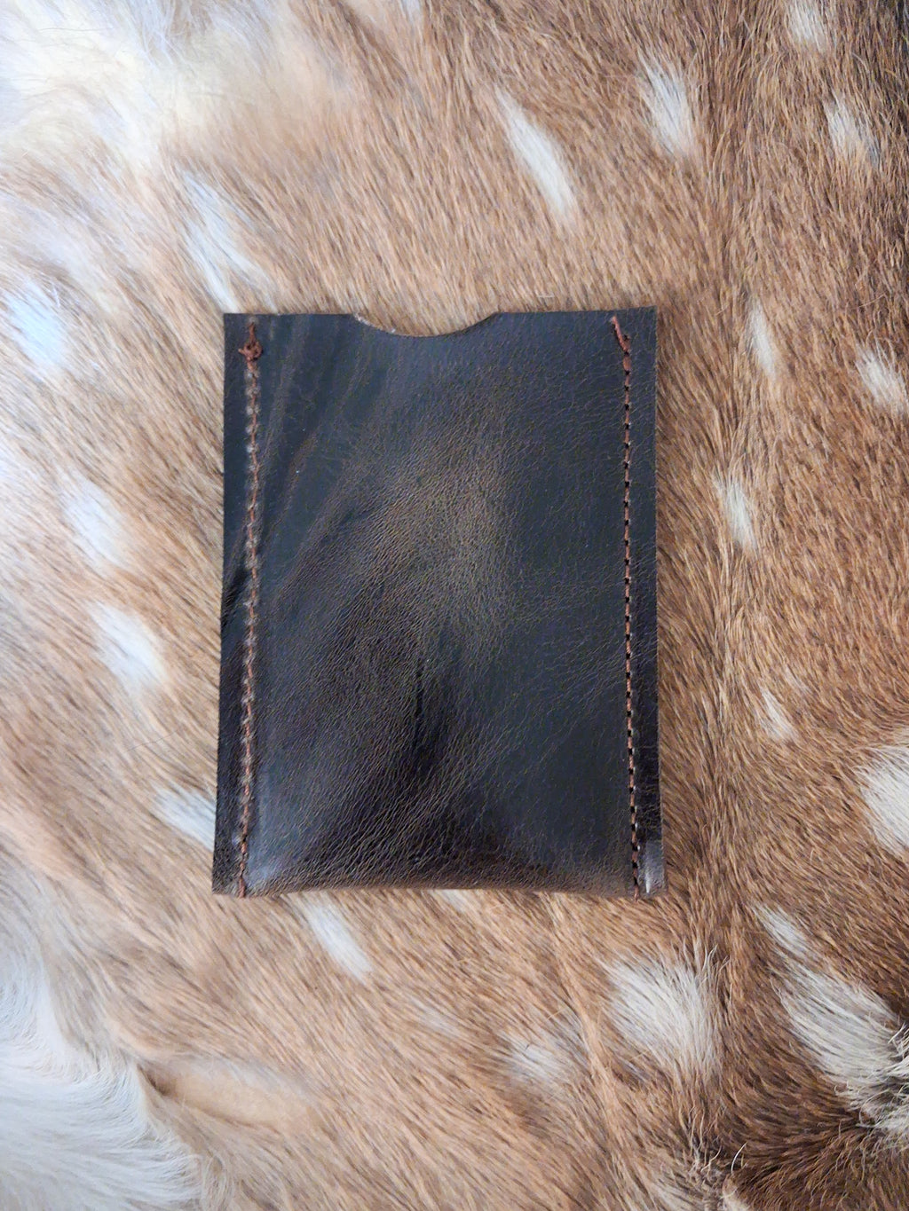 Brown Marble Cardholder