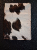 Spotted Hair-on Cowhide Notebook Holder