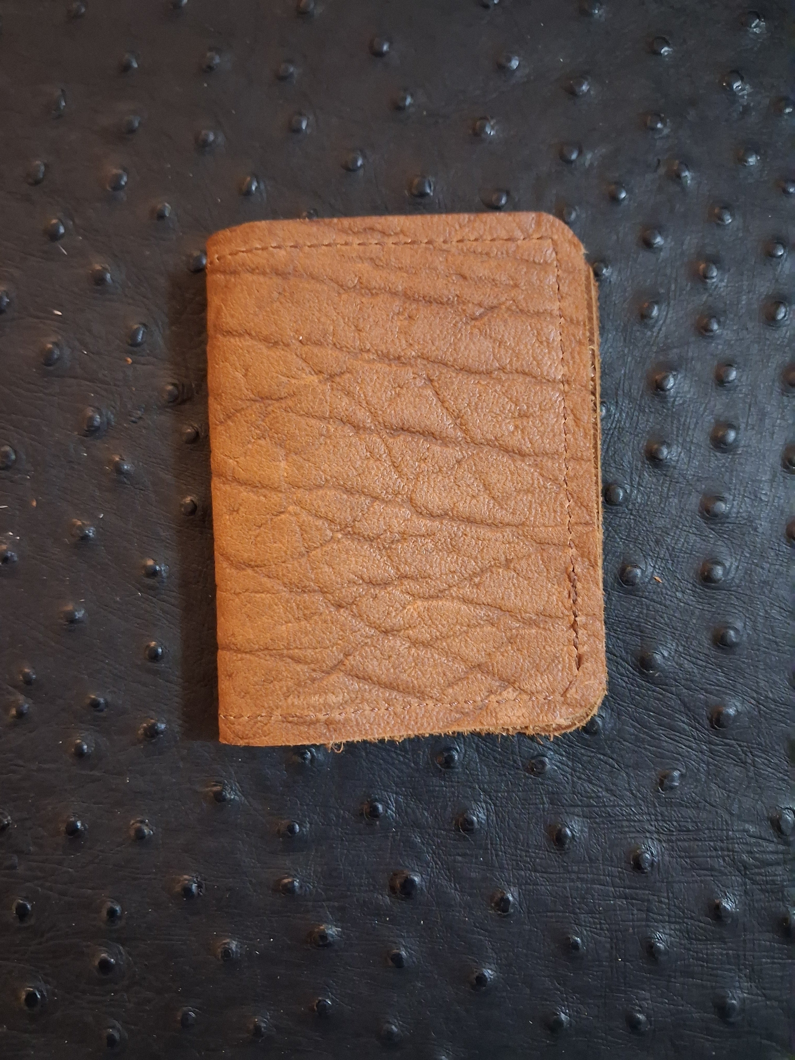 Brown Single-fold Wallet