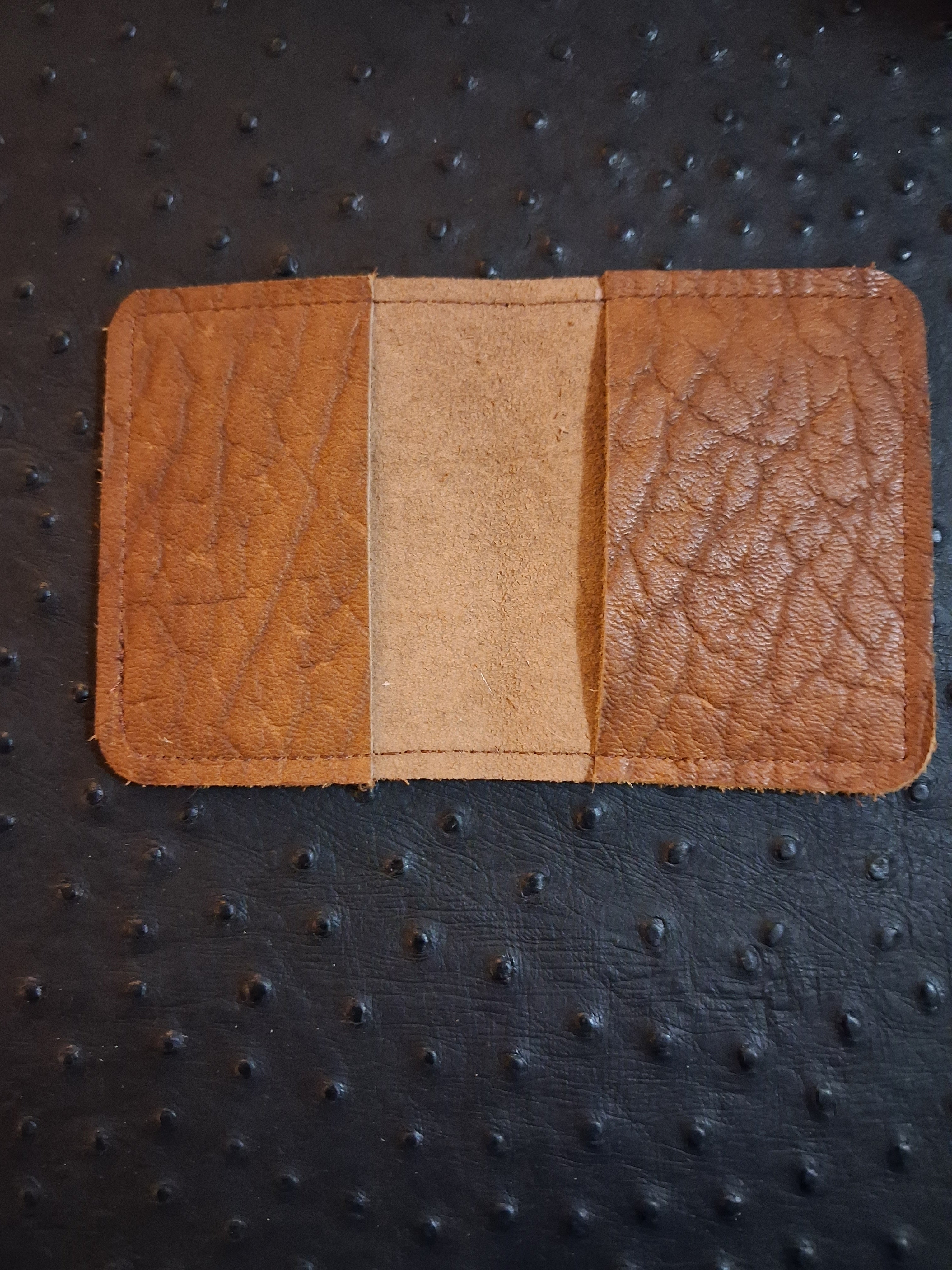 Brown Single-fold Wallet