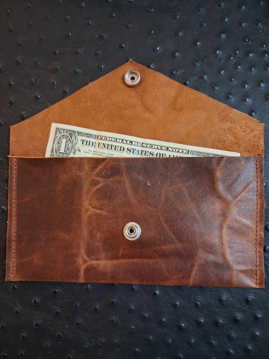 Brown Marble Envelope Wallet