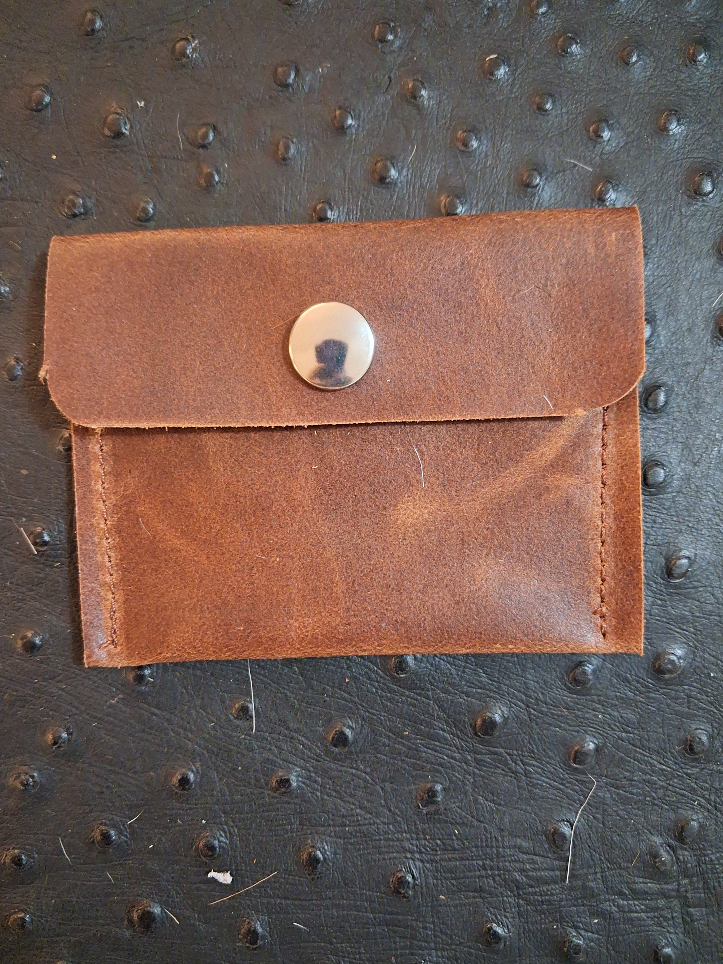 Brown coin purse