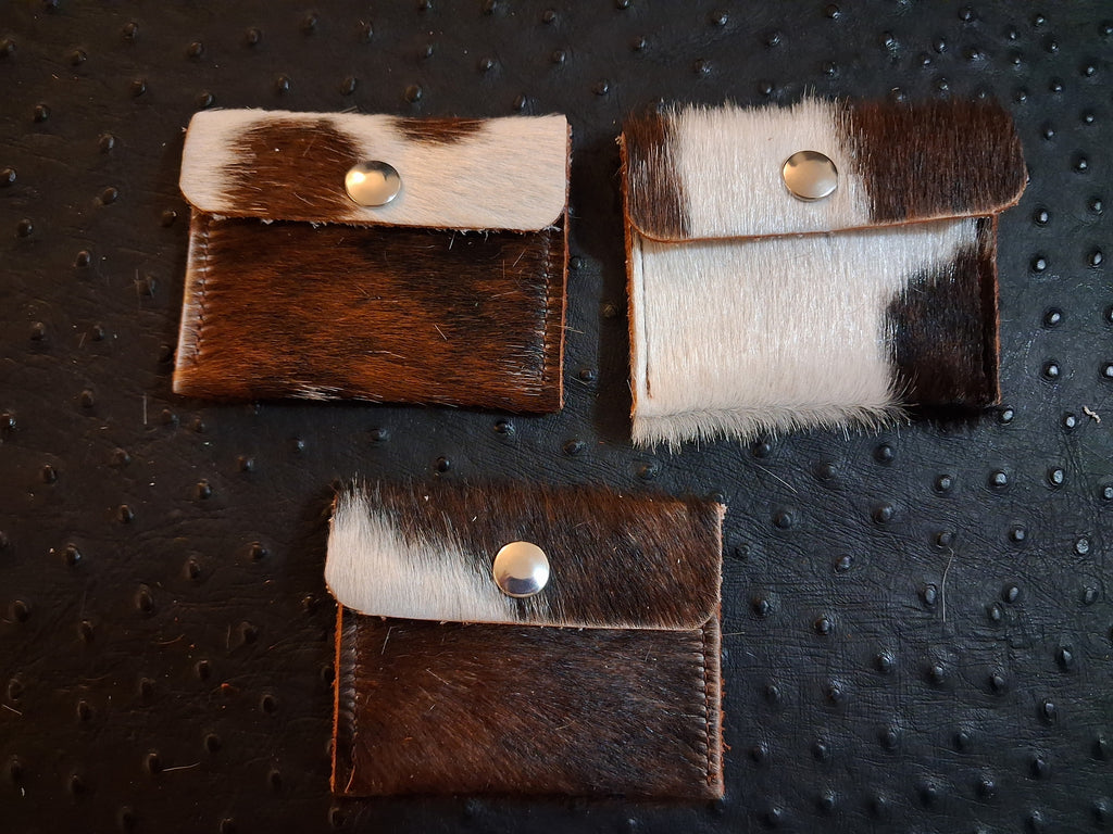 Brindle print with brown and white Coin Purse