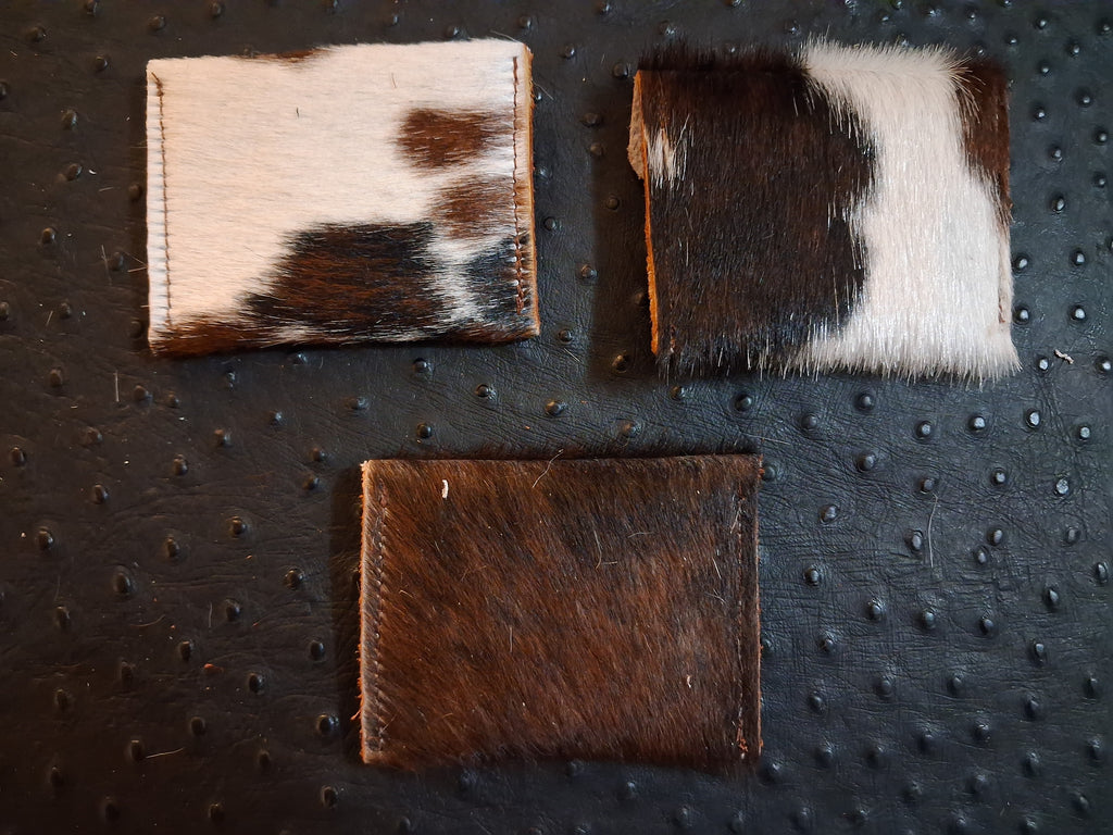Brindle print with brown and white Coin Purse