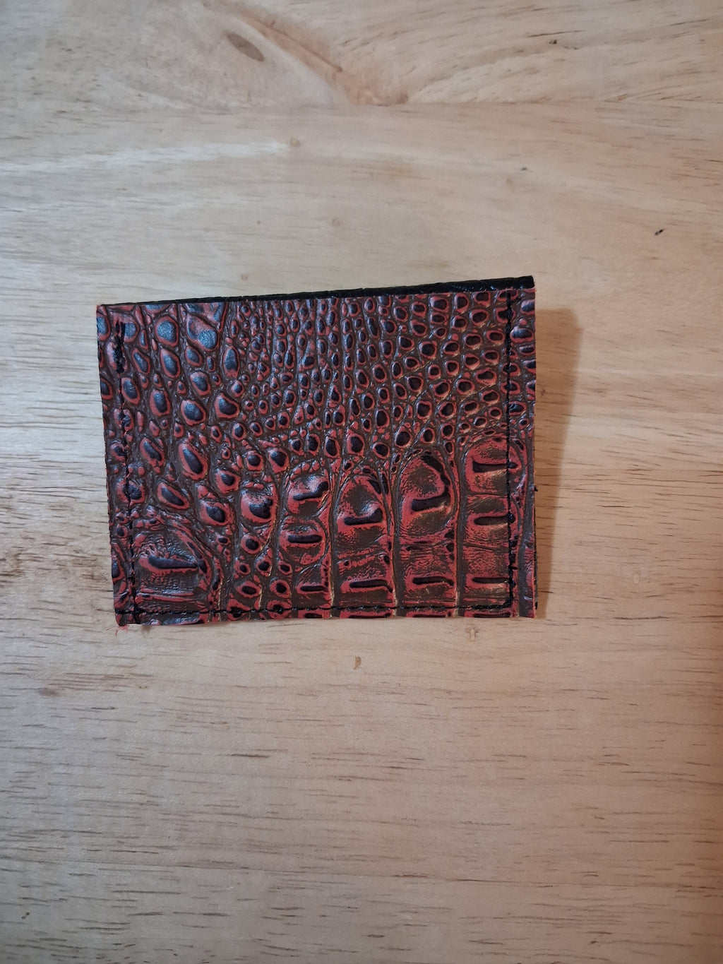 Black coin purse with pocket