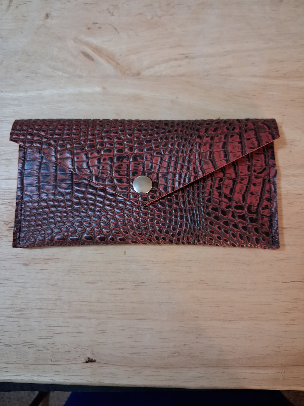 Pink and Black Envelope Wallet