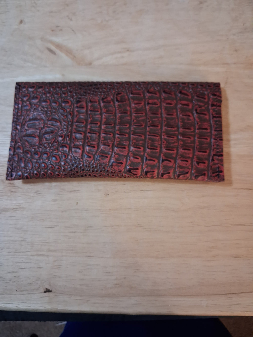 Pink and Black Envelope Wallet