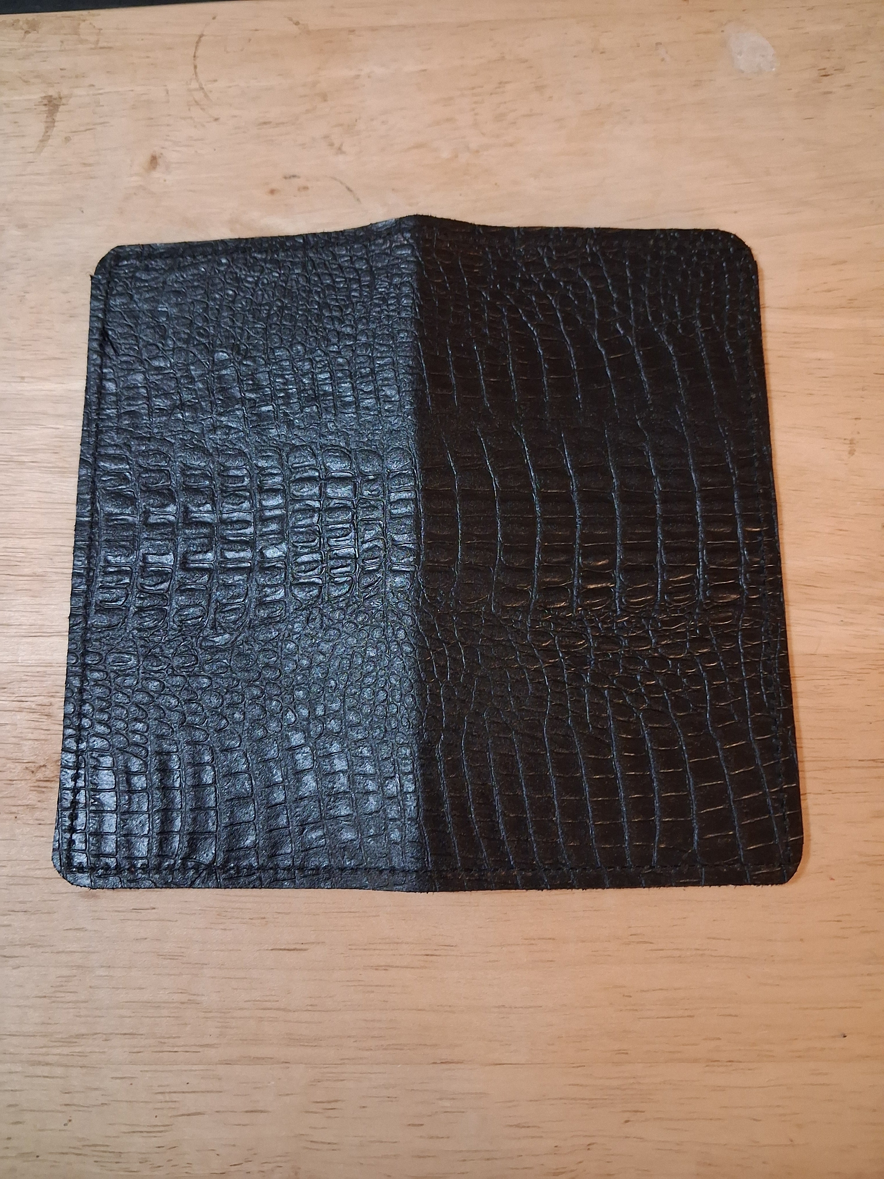 Black Checkbook Cover