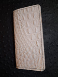 White Checkbook Cover