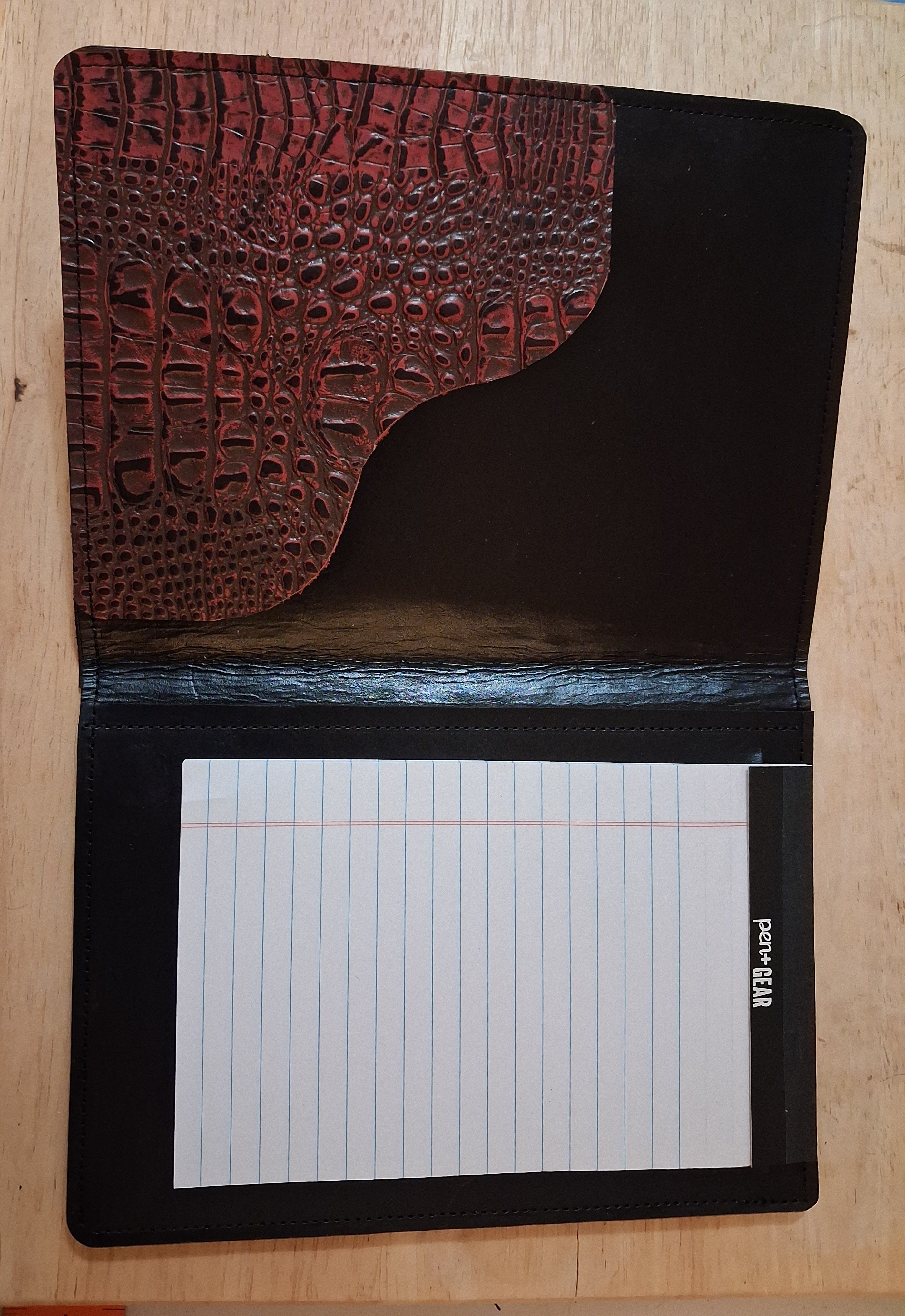 Pink and Black Notebook Holder