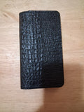 Men's Wallet - Black Alligator Print