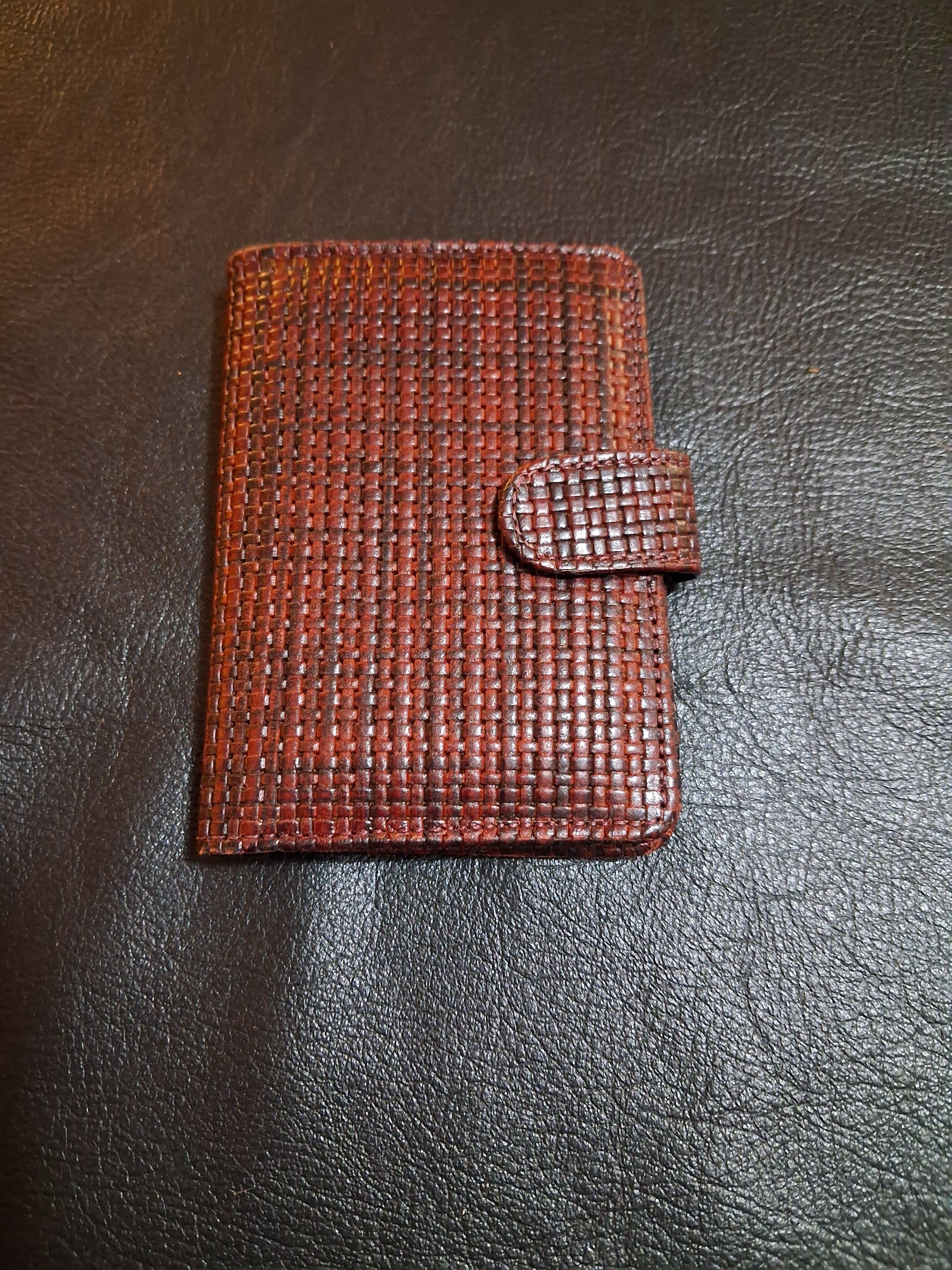Women's Wallet - Red and Black Strip