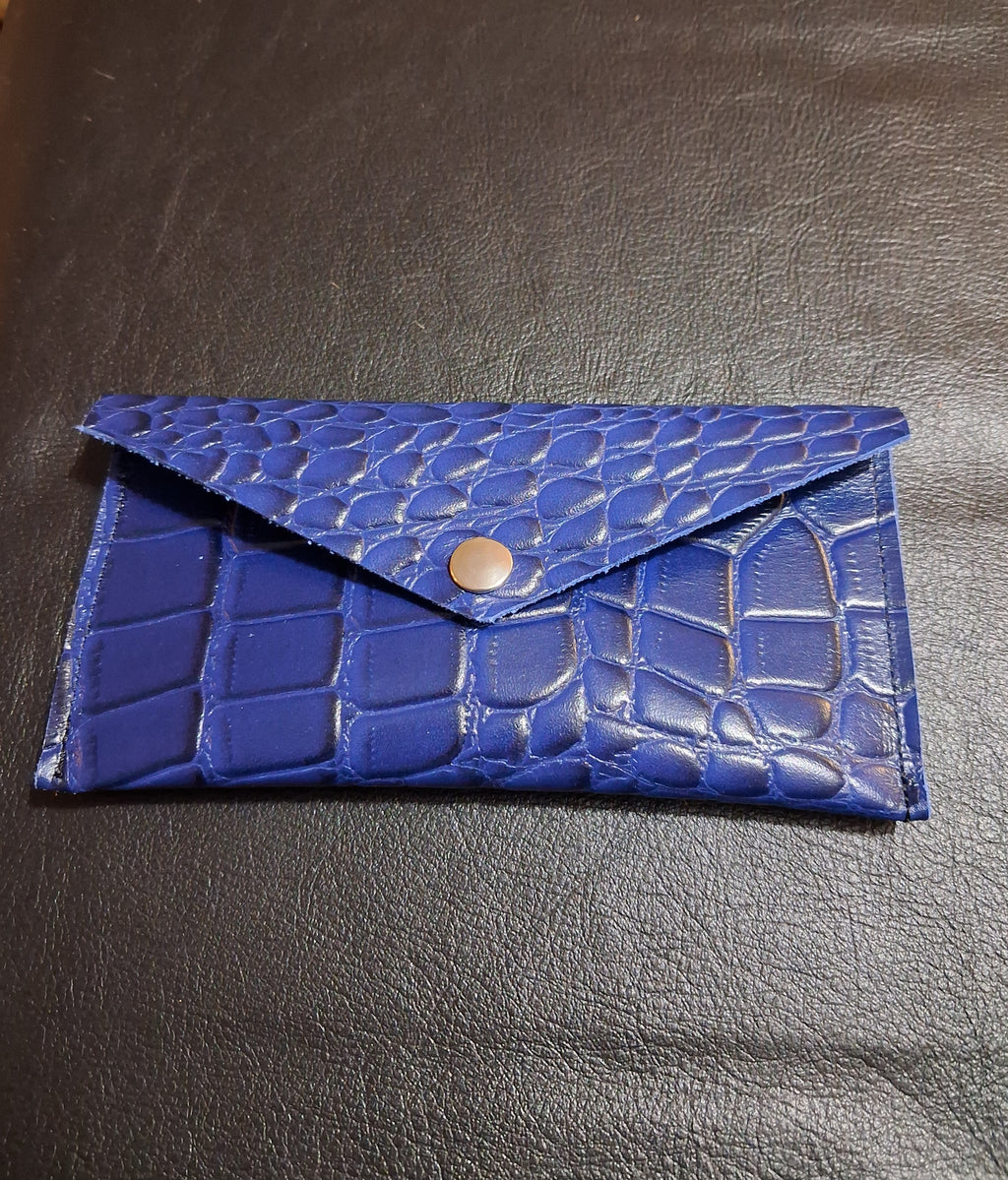 Blue Envelope Wallet