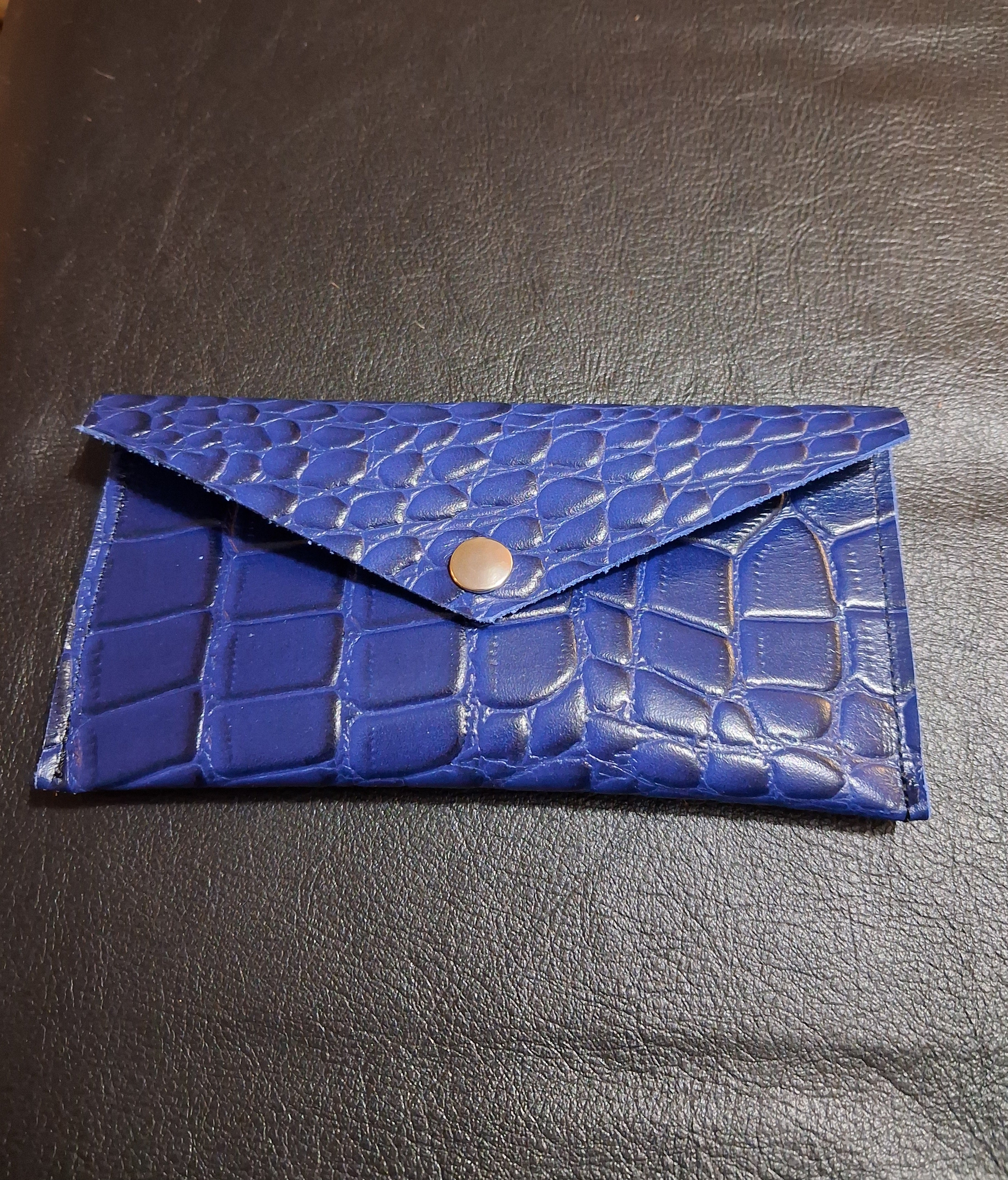 Blue Envelope Wallet