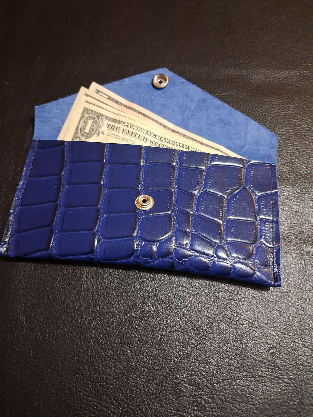 Blue Envelope Wallet