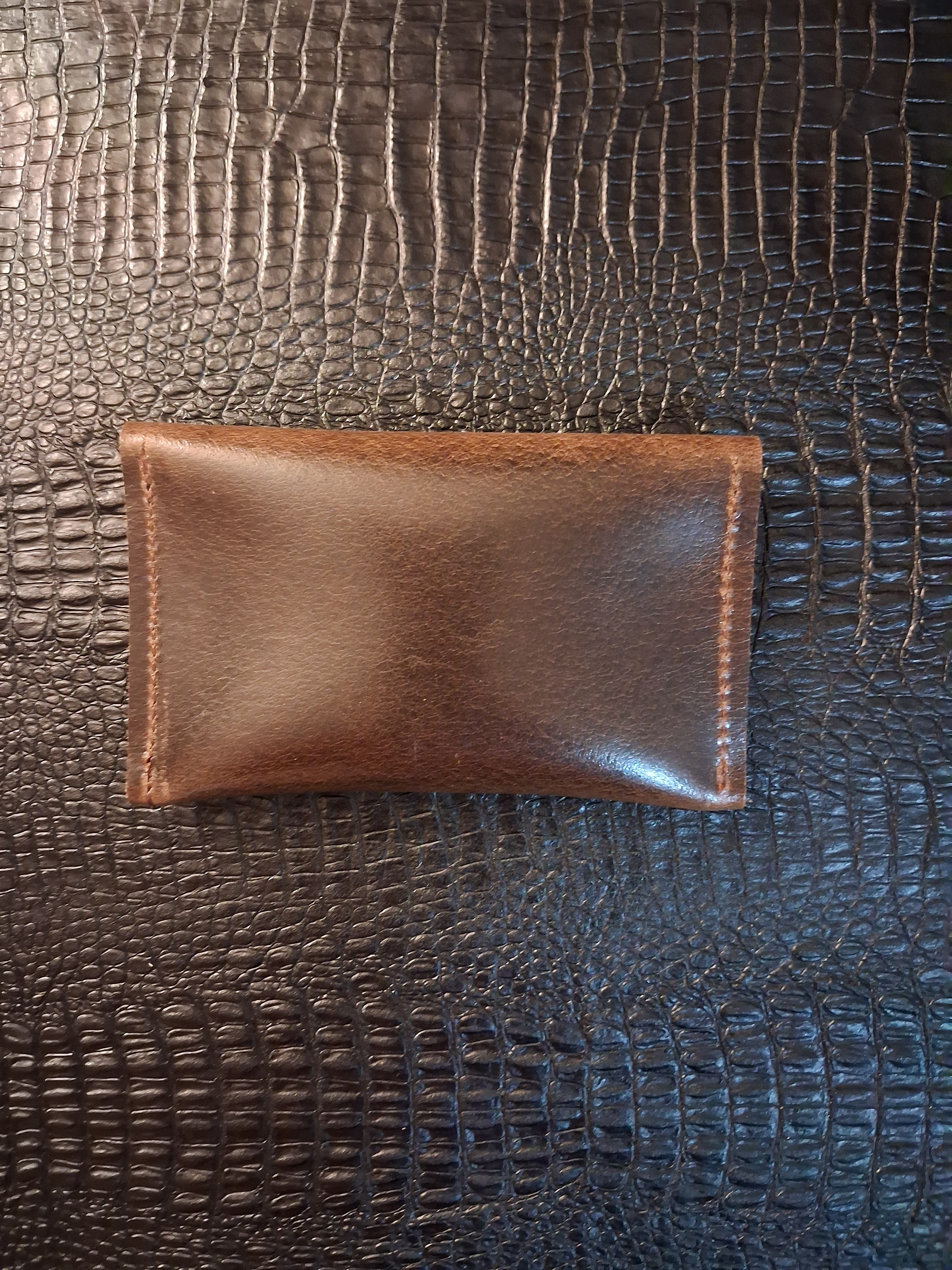 Cocoa Colored Men's Minimalist Wallet
