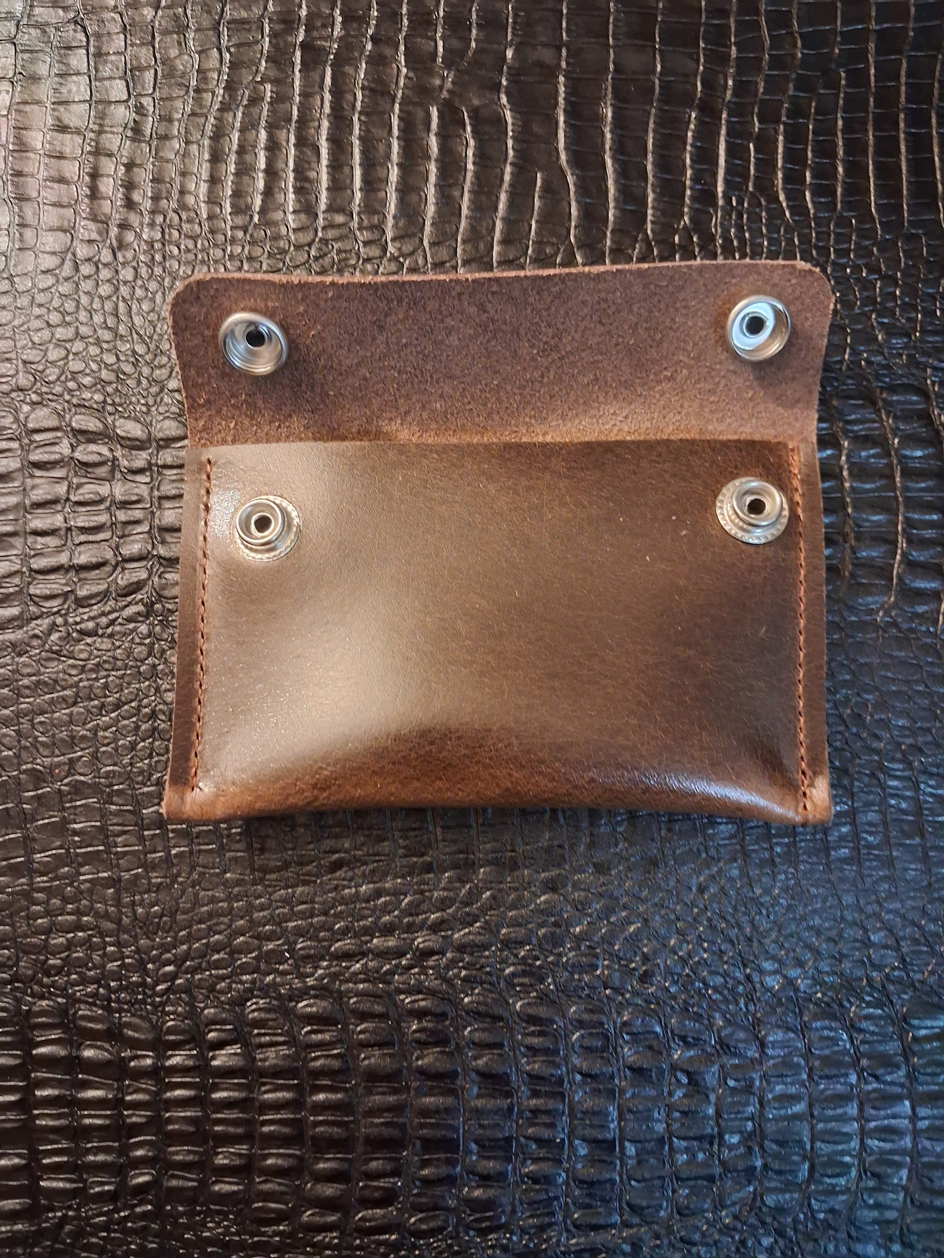 Cocoa Colored Men's Minimalist Wallet