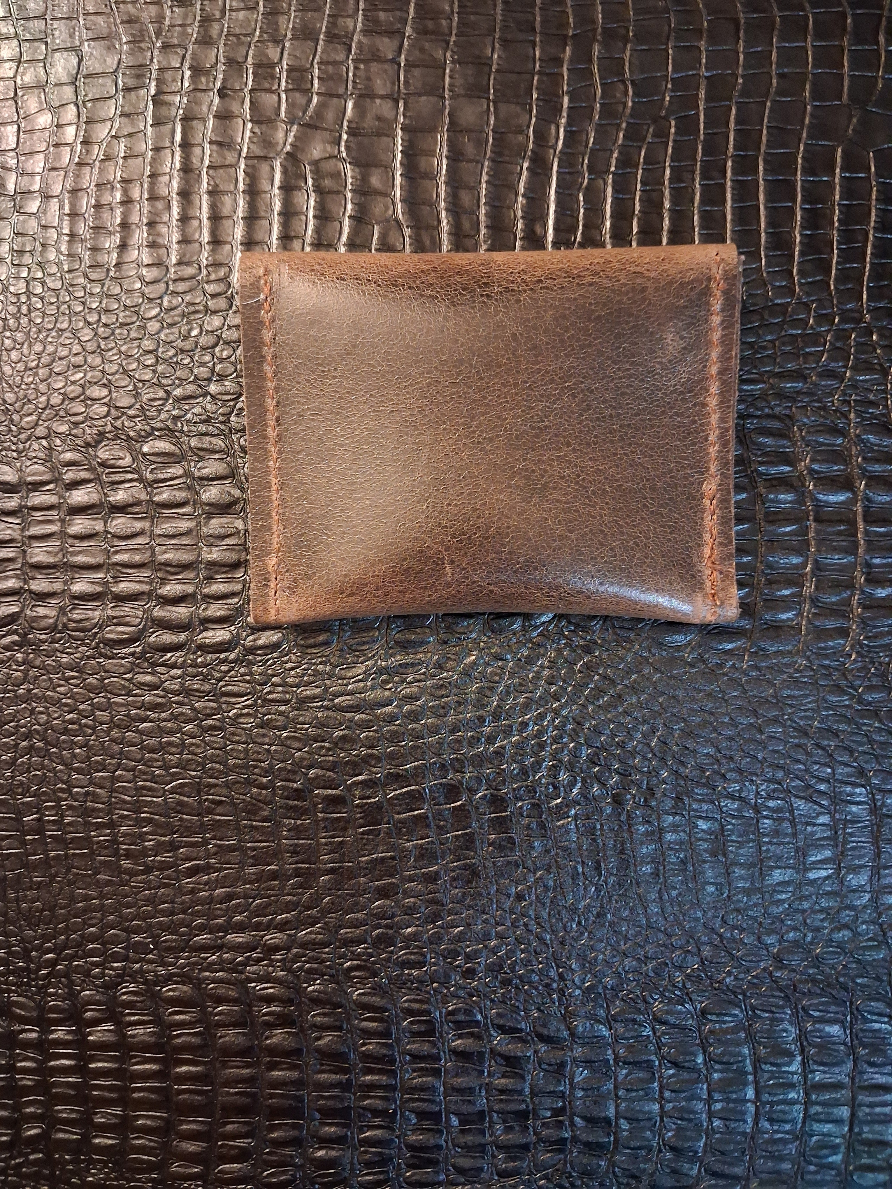 Dark Brown Coin Pouch