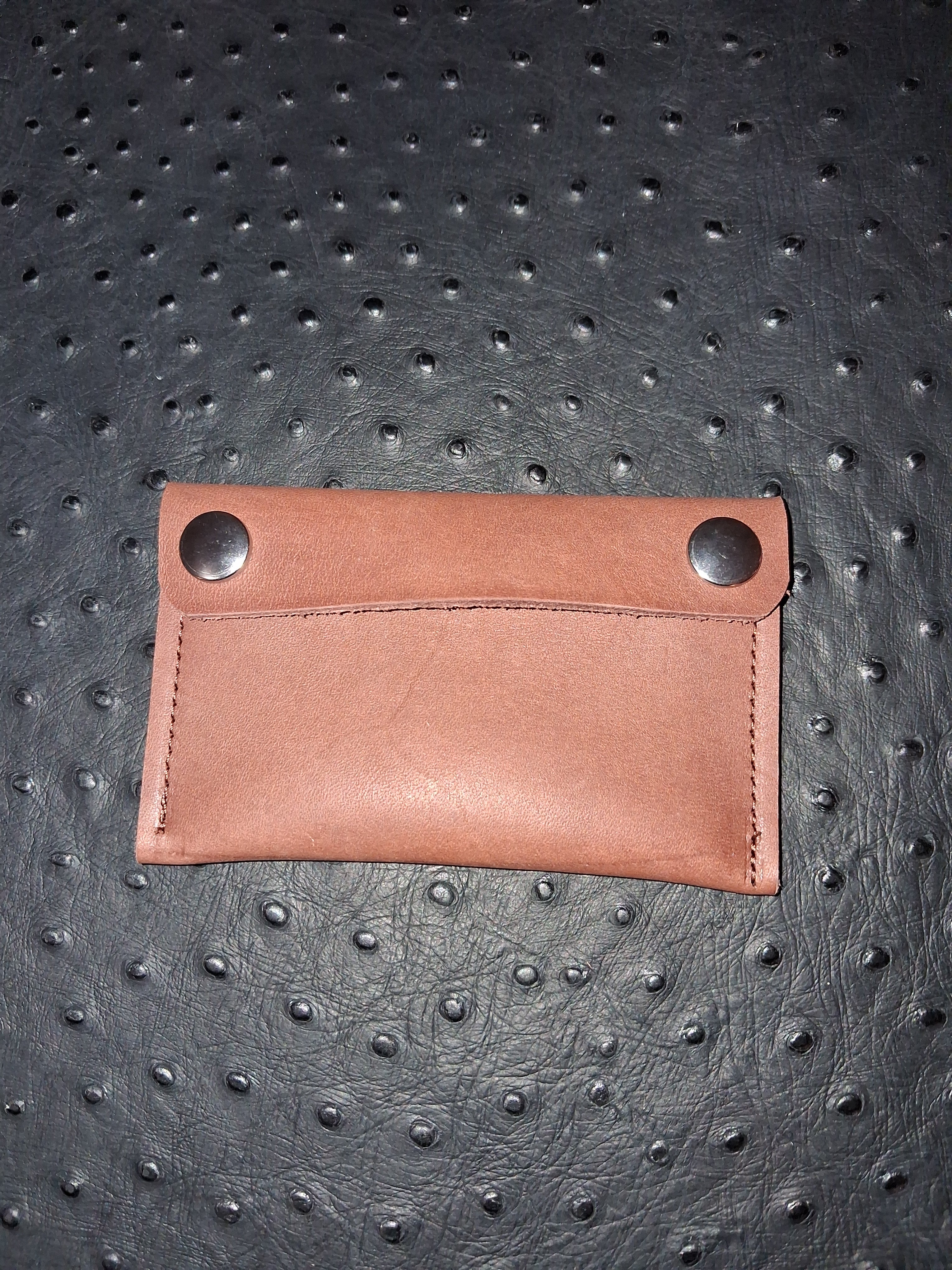 Chestnut Colored Minimalist Wallet