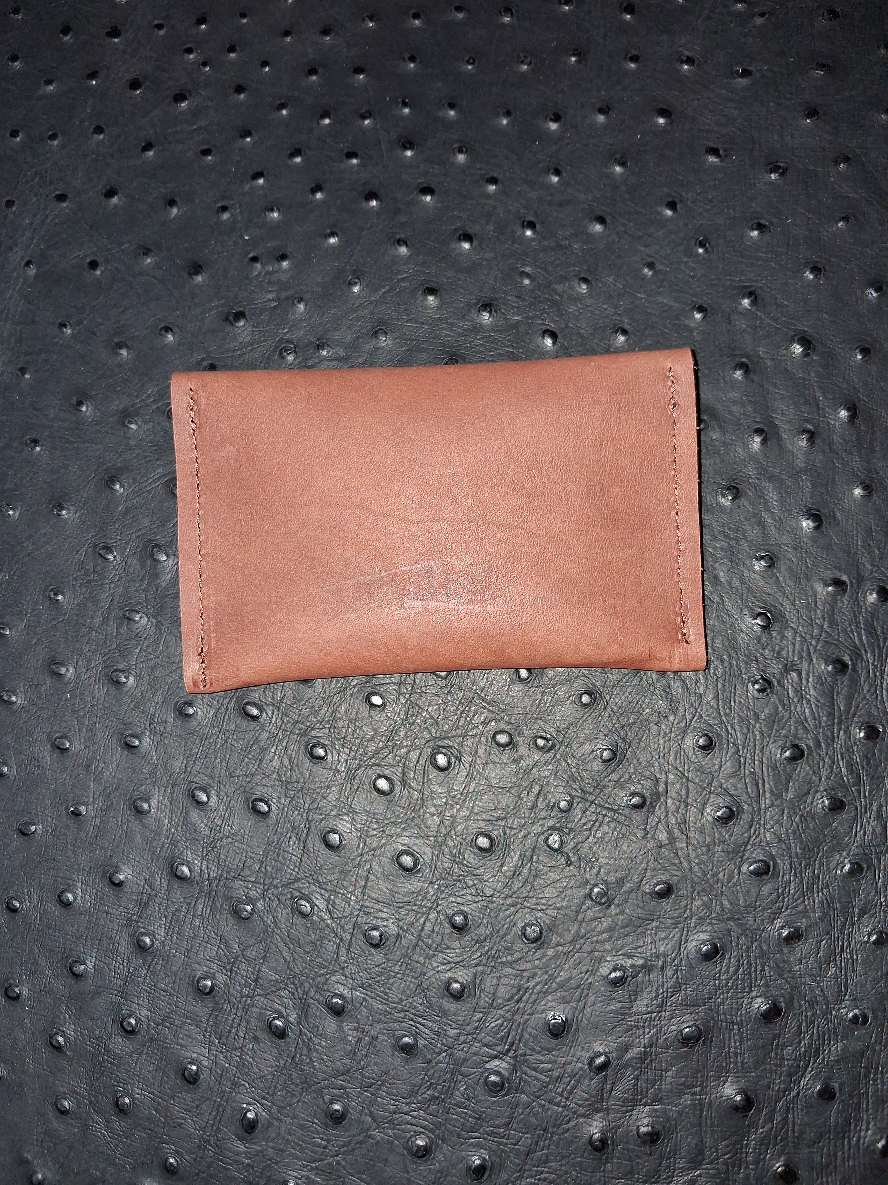Chestnut Colored Minimalist Wallet