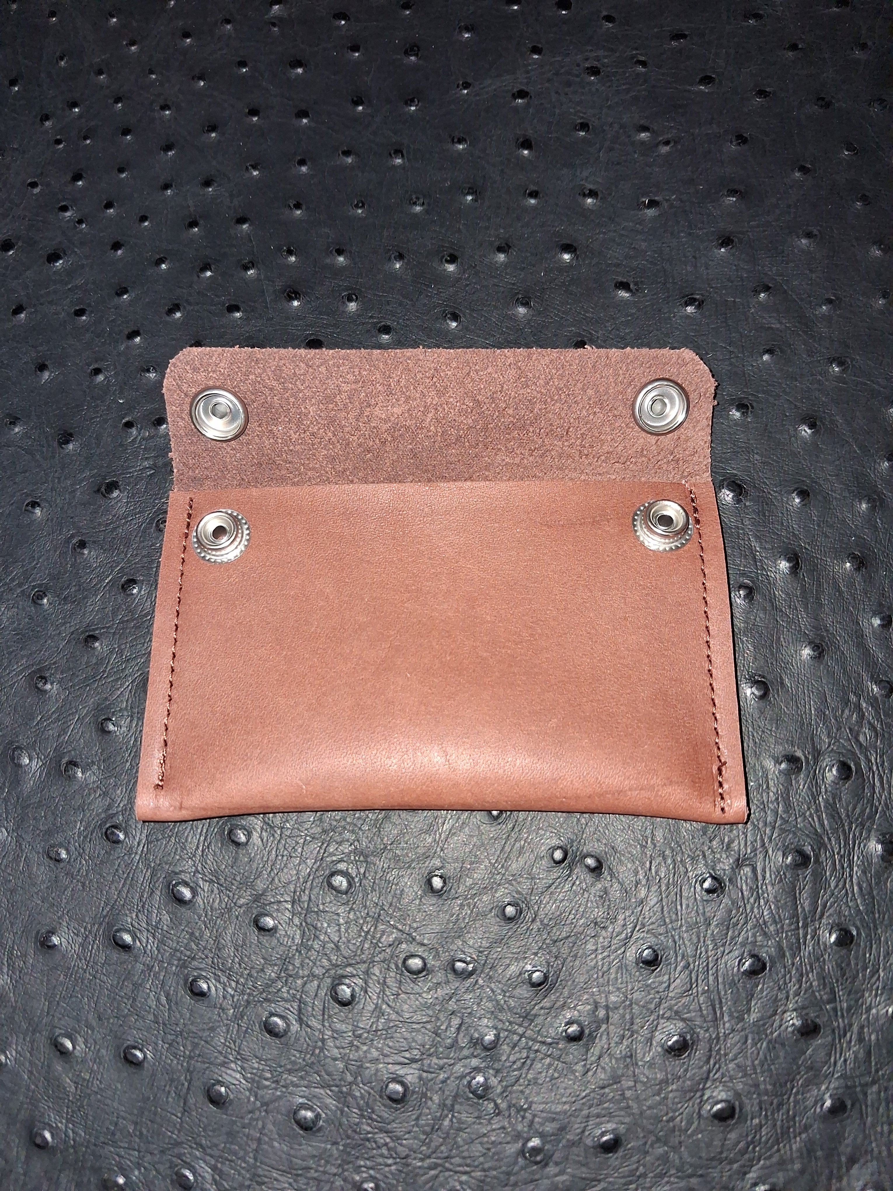 Chestnut Colored Minimalist Wallet