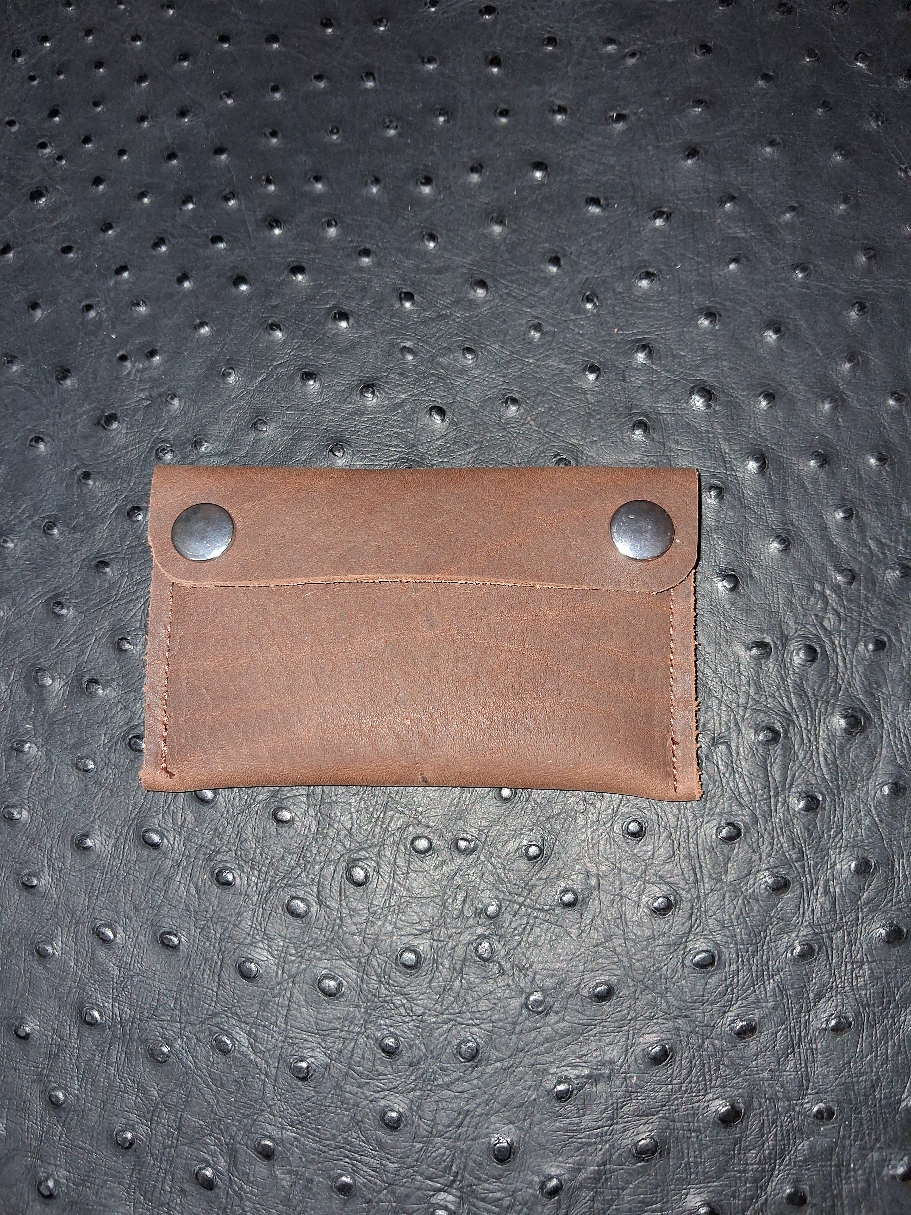 Chocolate Colored Minimalist Wallet