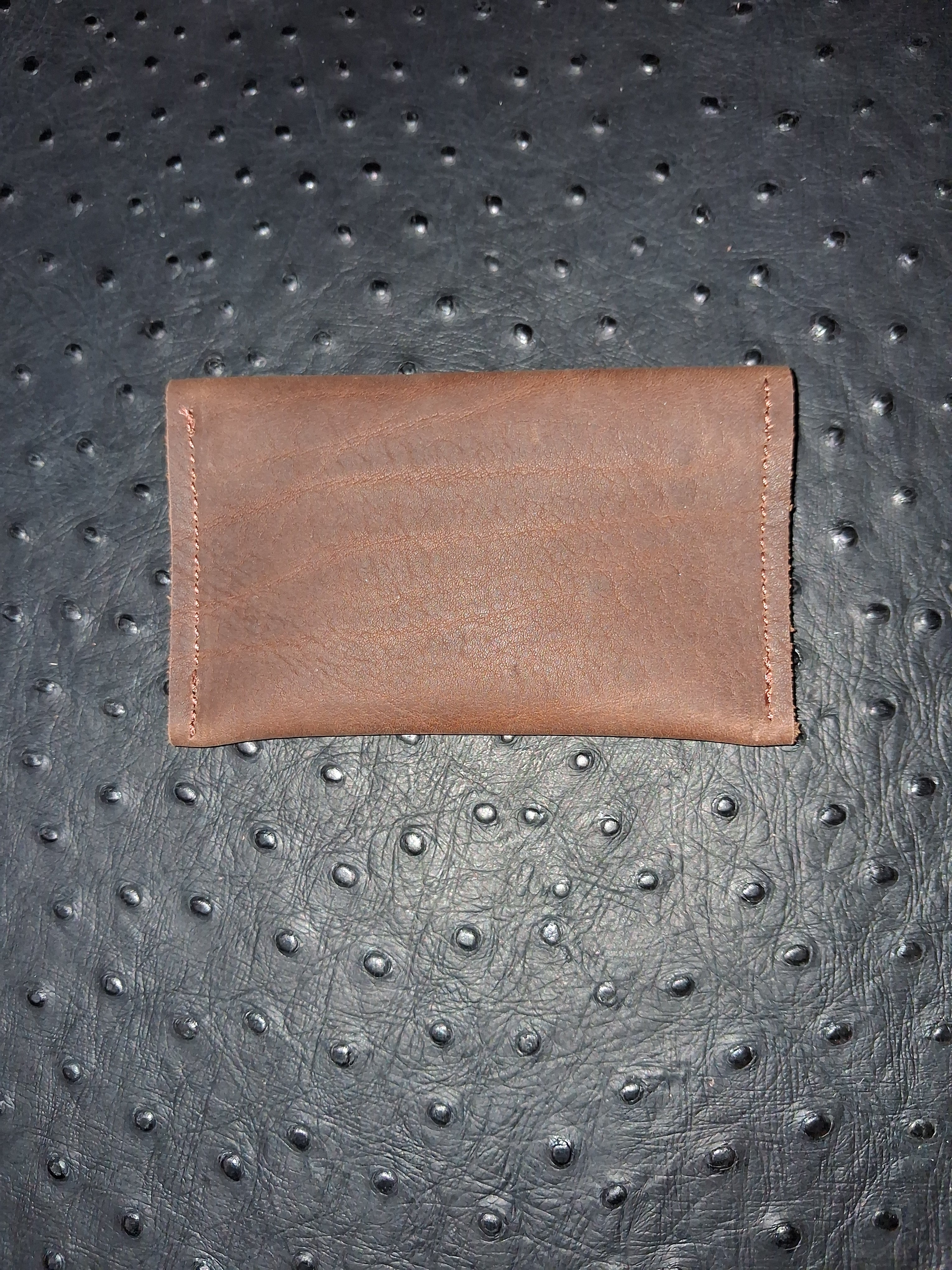 Chocolate Colored Minimalist Wallet
