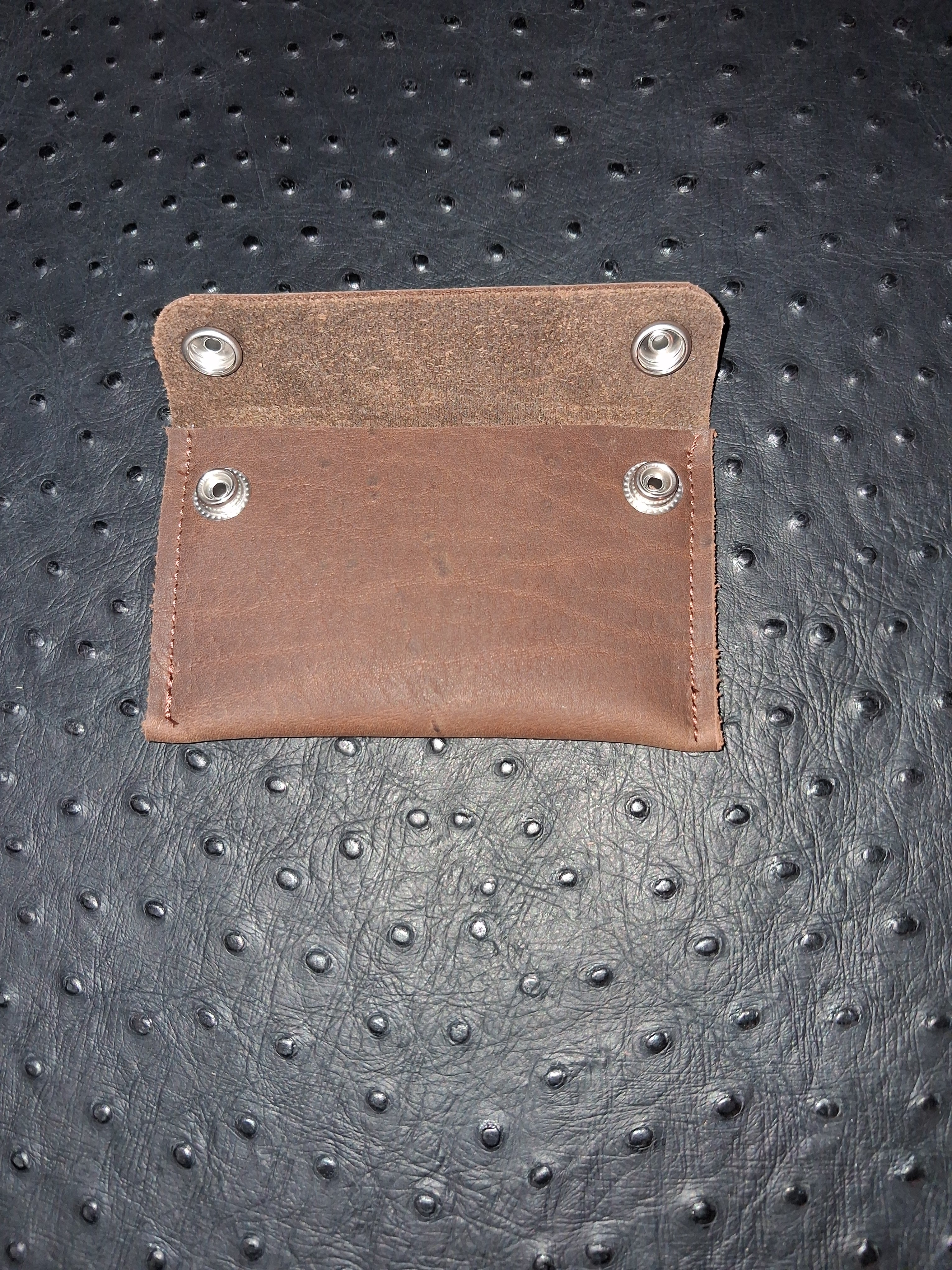 Chocolate Colored Minimalist Wallet