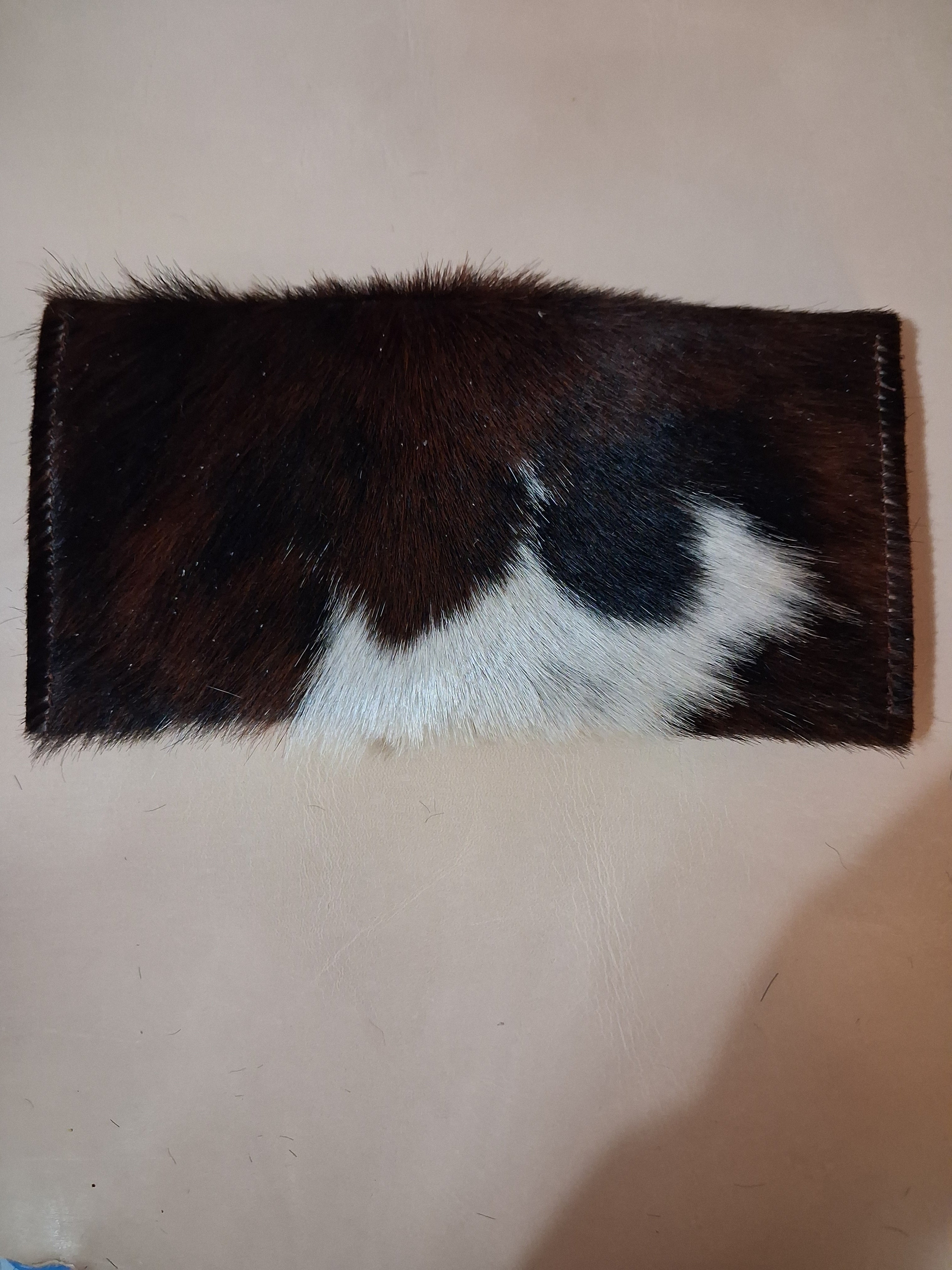 Brindle Colored w/White Envelope Wallet