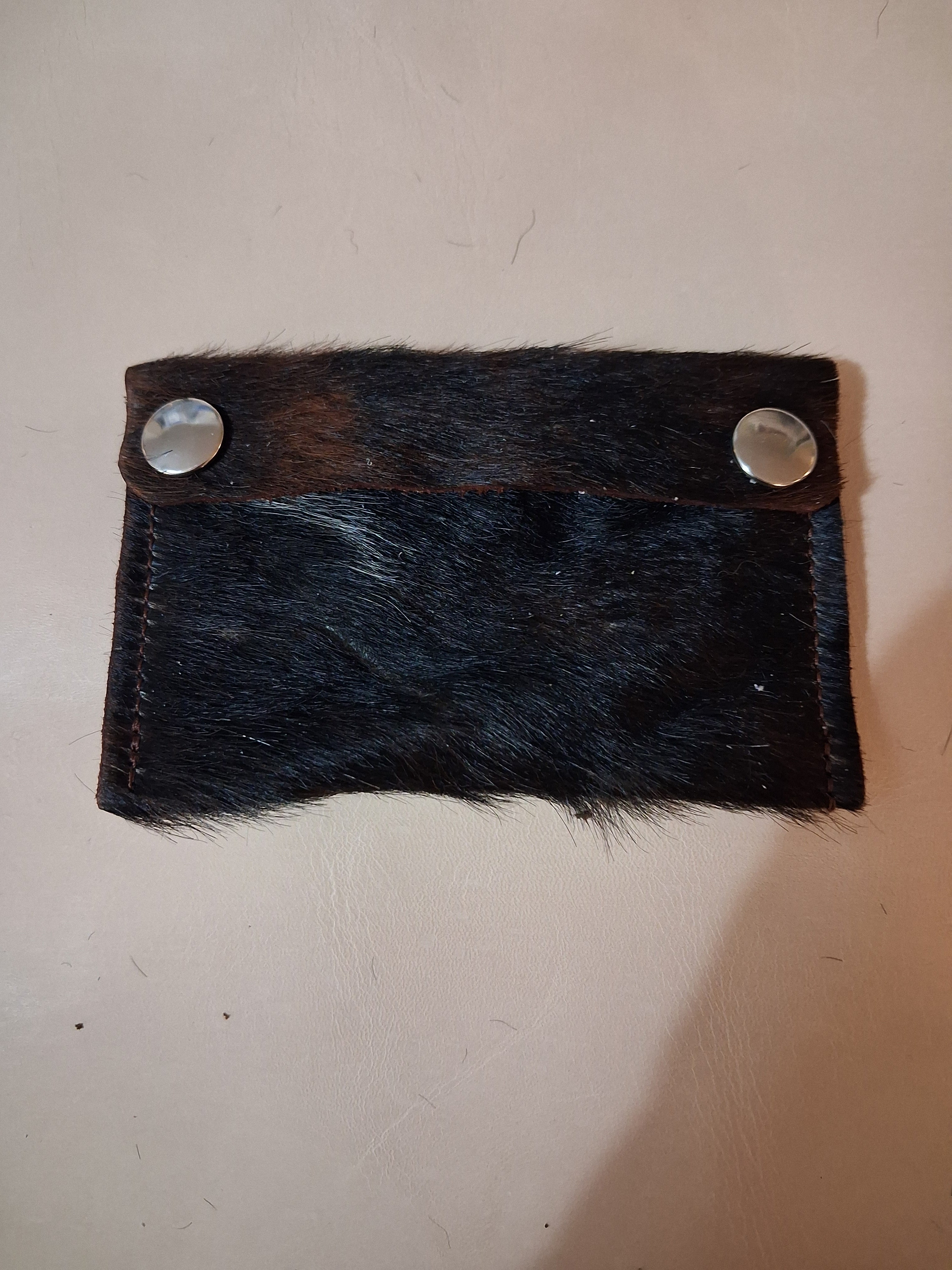 Extra Large Coin Purse - Brindle Print