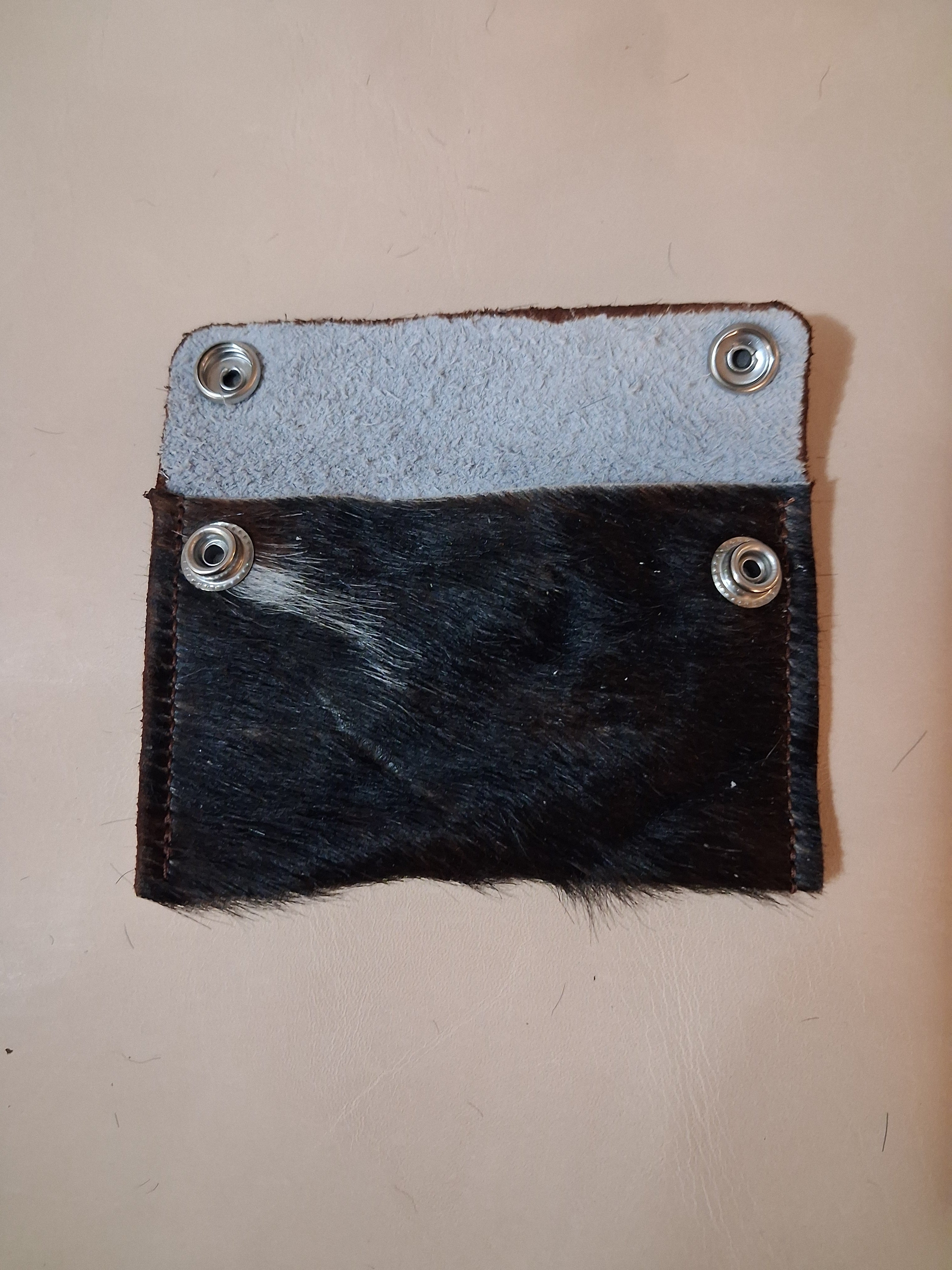 Extra Large Coin Purse - Brindle Print