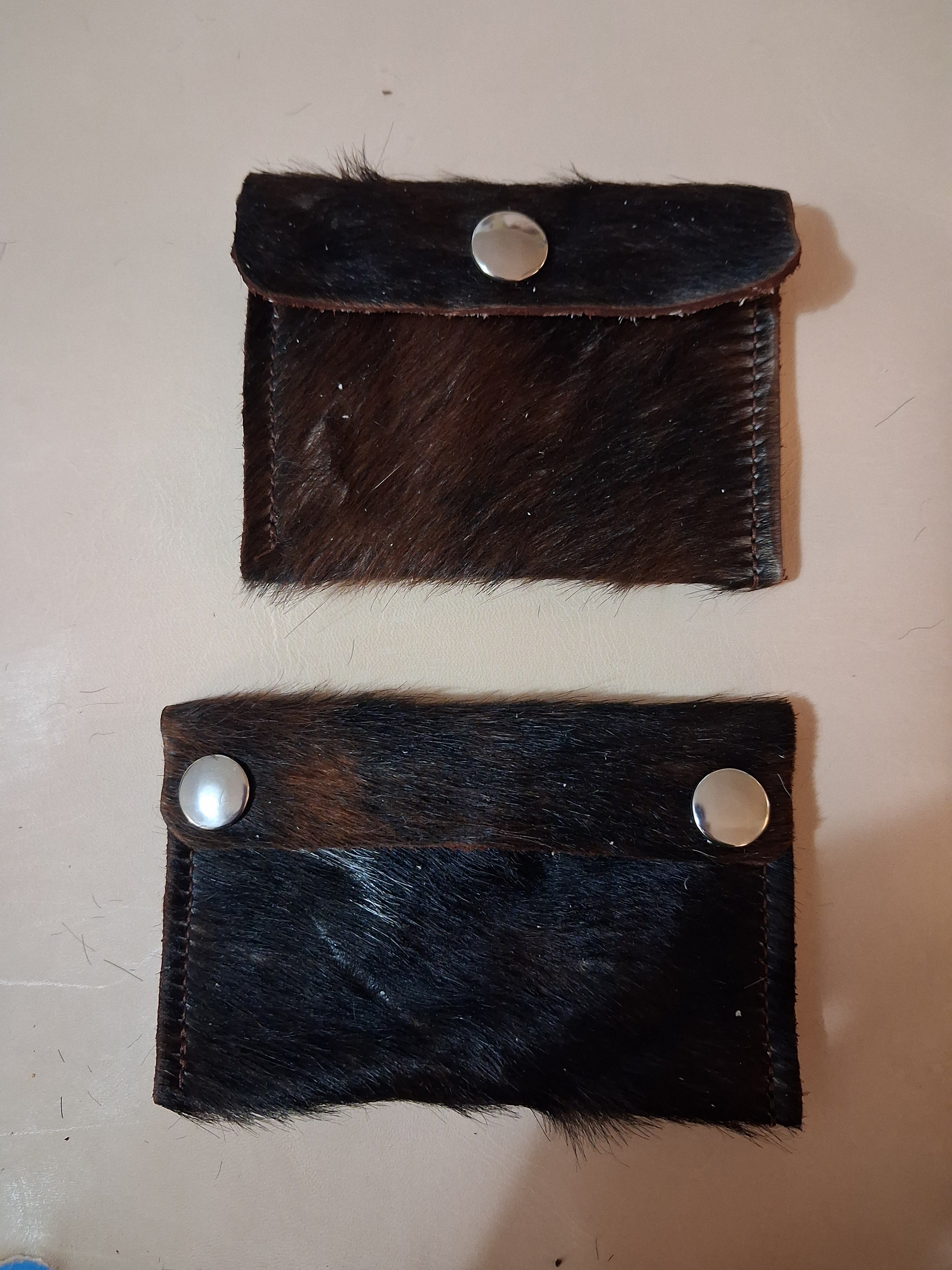 Extra Large Coin Purse - Brindle Print