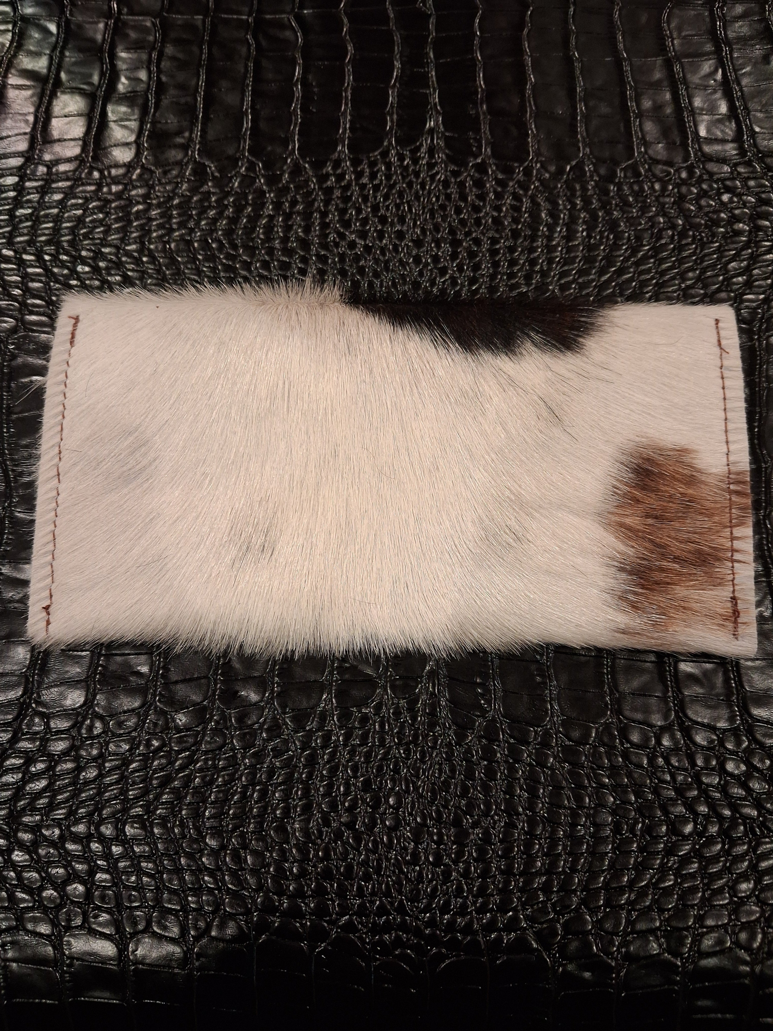 Brindle Colored w/White Envelope Wallet