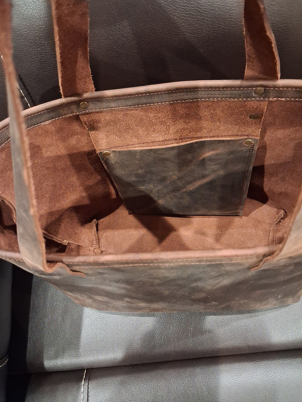 Dark Brown Handbag